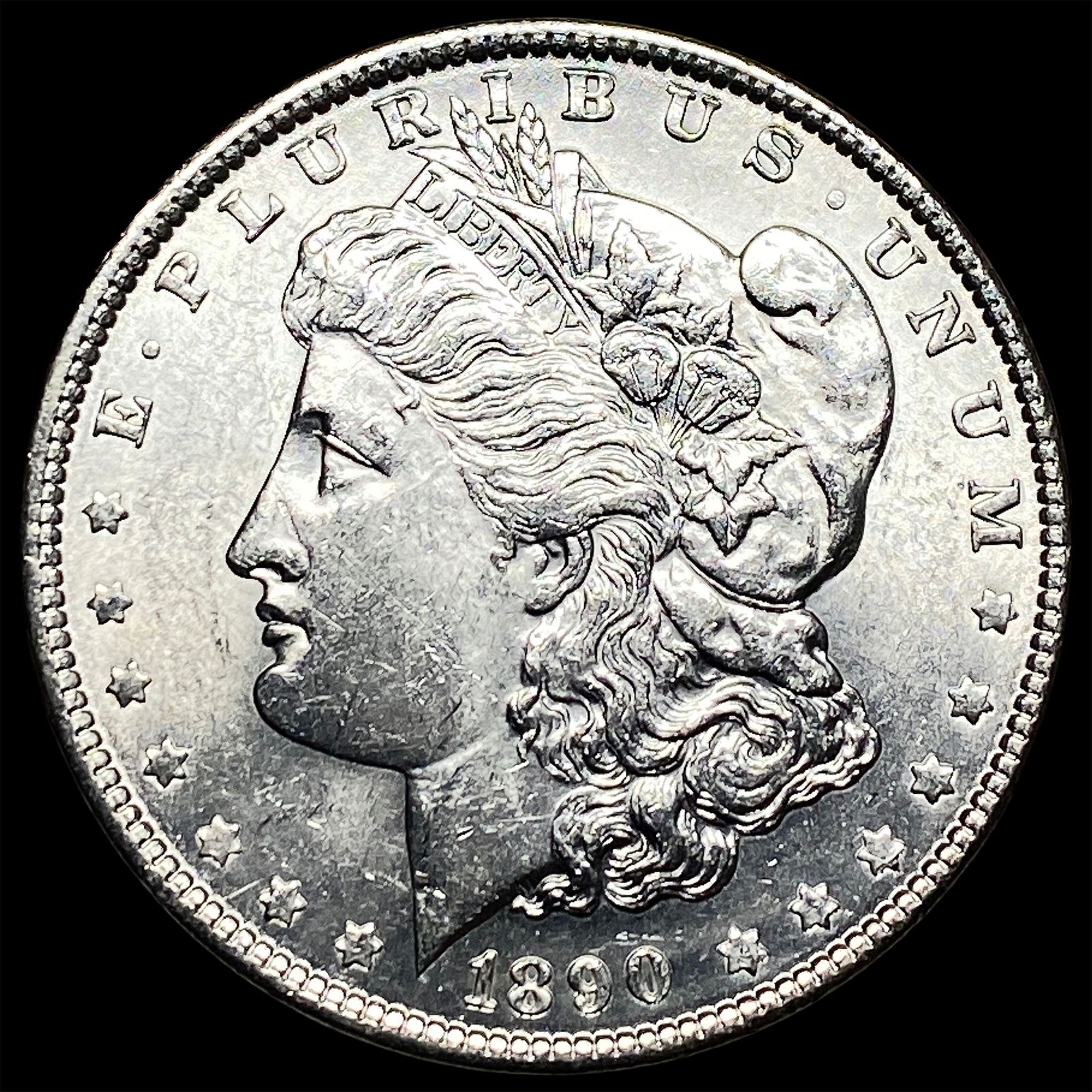 1890 Silver Morgan Dollar UNCIRCULATED: 1890 Silver Morgan Dollar UNCIRCULATED