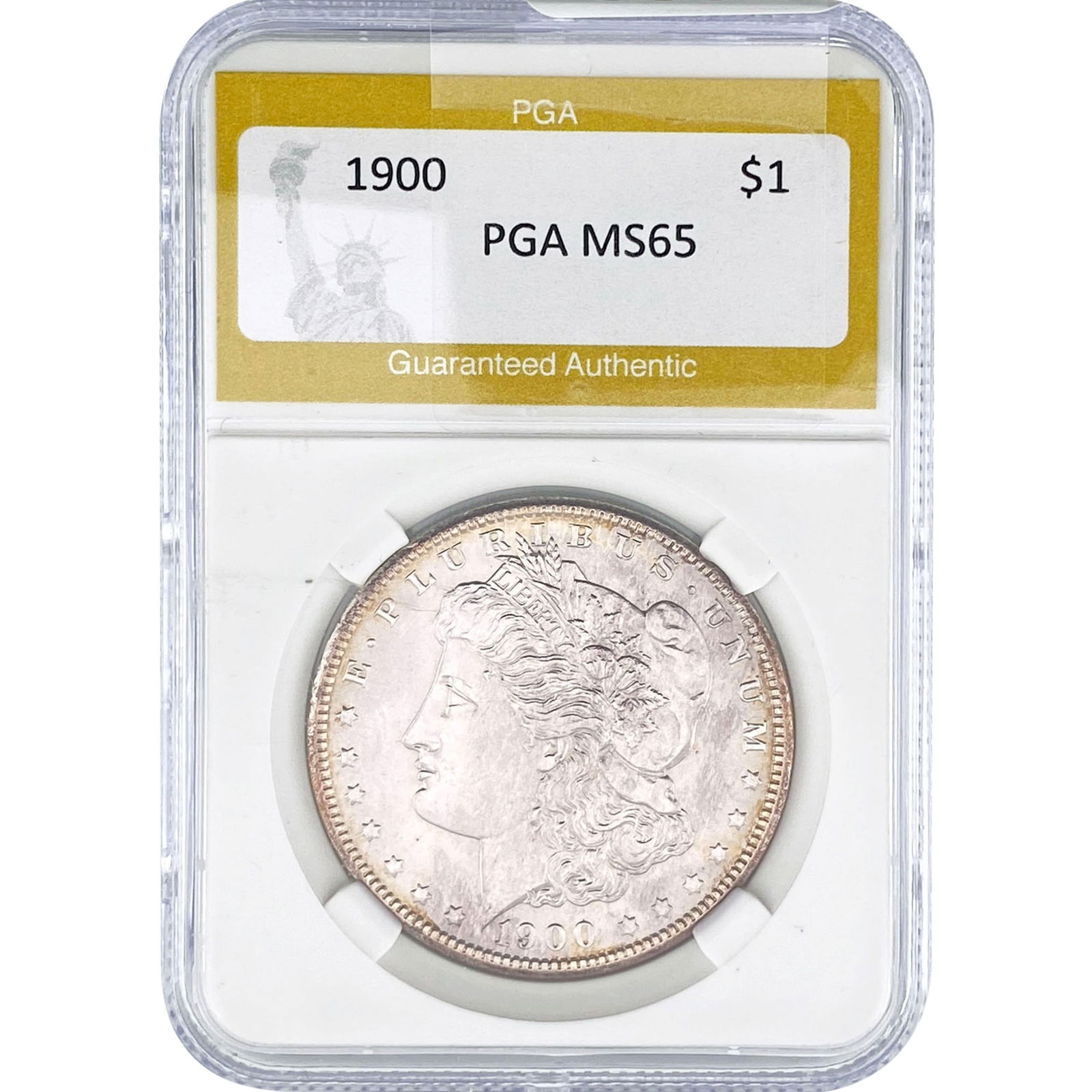 1900 Morgan Silver Dollar PGA MS65 (1 of 2)