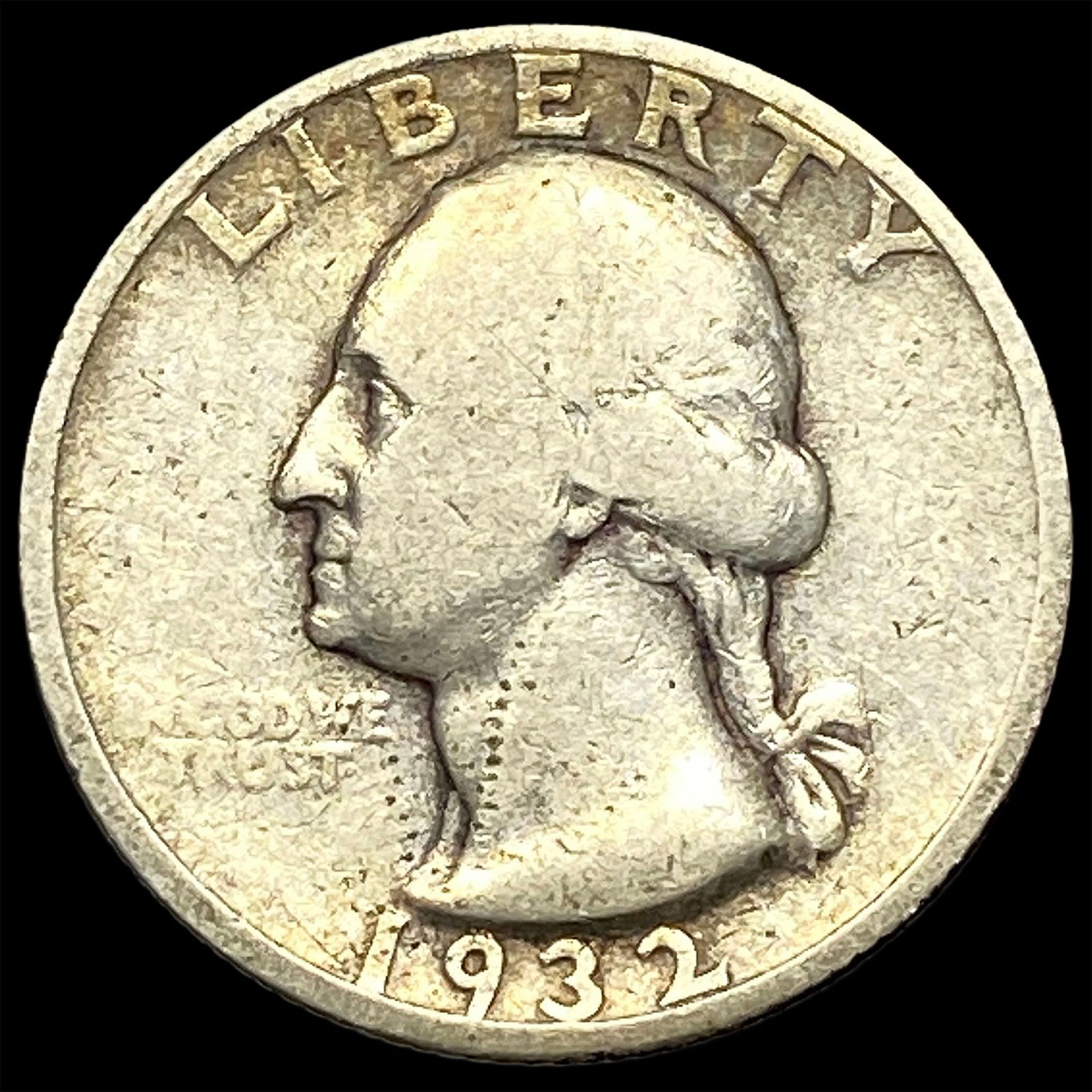 1932-S Silver Washington Quarter NICELY CIRCULATED (1 of 2)