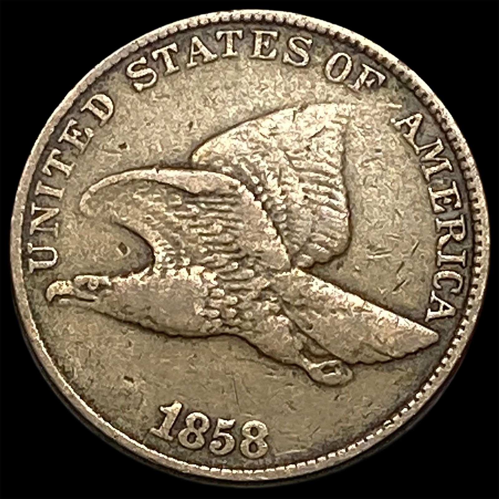 1858 Flying Eagle Cent HIGH GRADE (1 of 2)