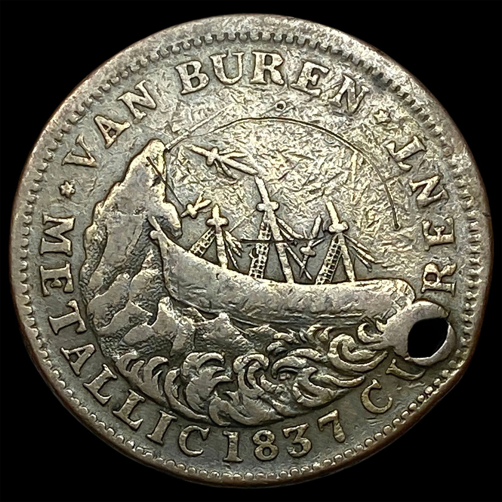 1841 Webster Credit Current Token HIGH GRADE: 1841 Webster Credit Current Token HIGH GRADE