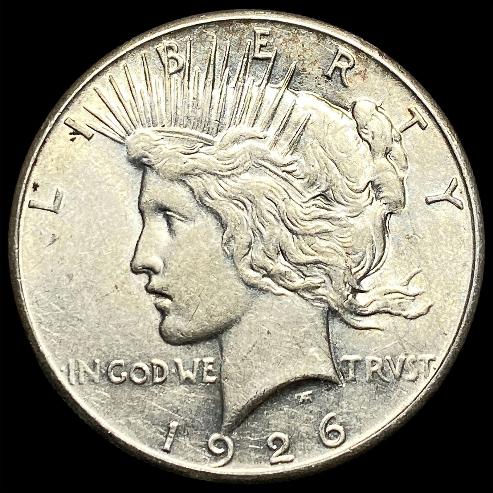 1926 Silver Peace Dollar CLOSELY UNCIRCULATED (1 of 2)