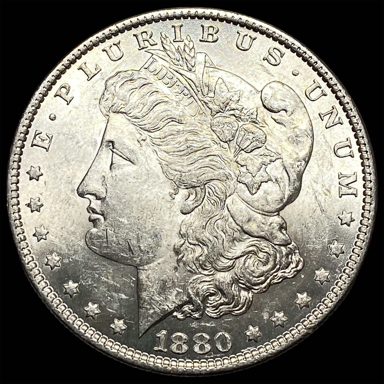 1880-S Silver Morgan Dollar UNCIRCULATED: 1880-S Silver Morgan Dollar UNCIRCULATED