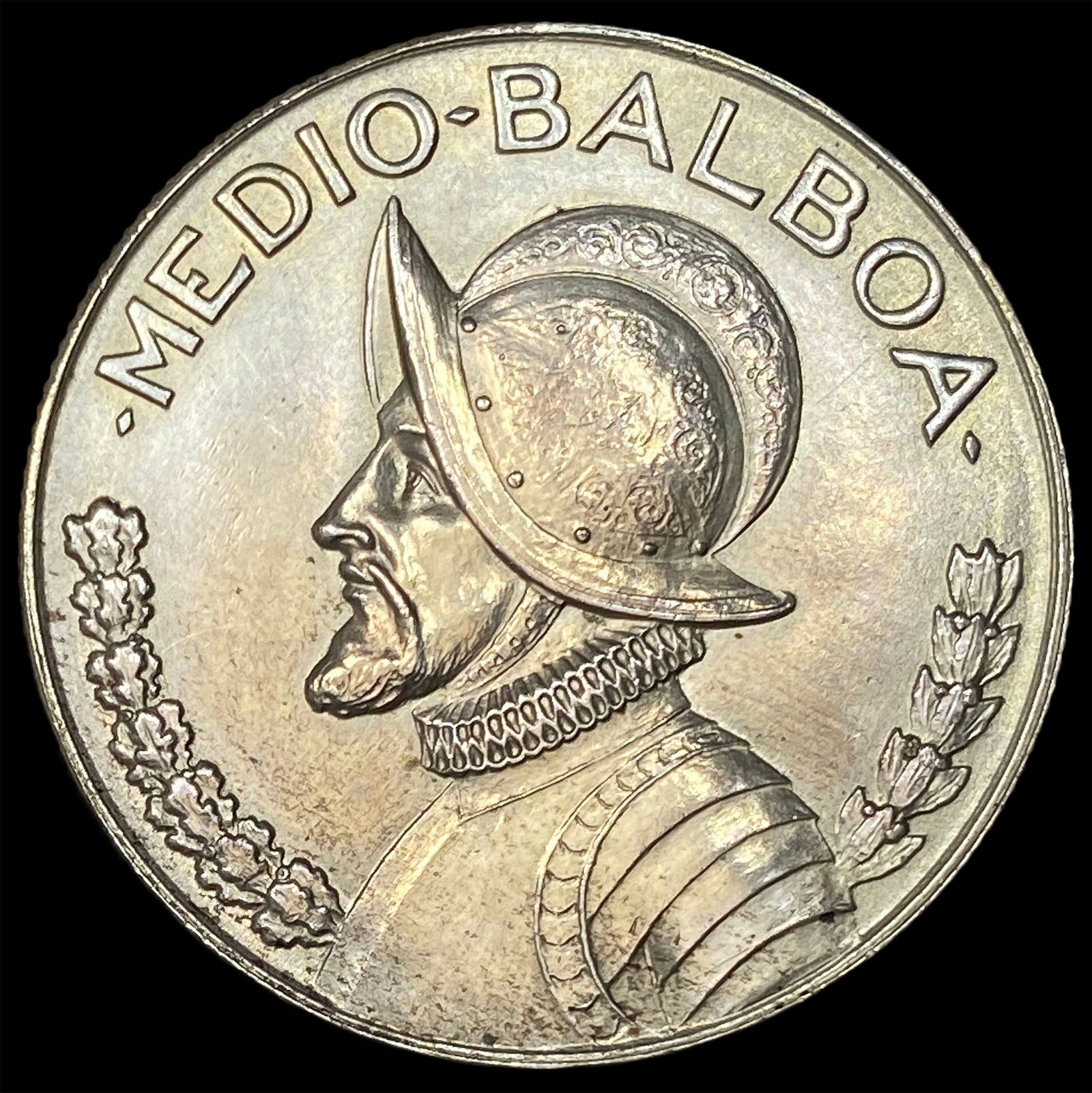 1947 Panama Silver Half Balboa UNCIRCULATED: 1947 Panama Silver Half Balboa UNCIRCULATED