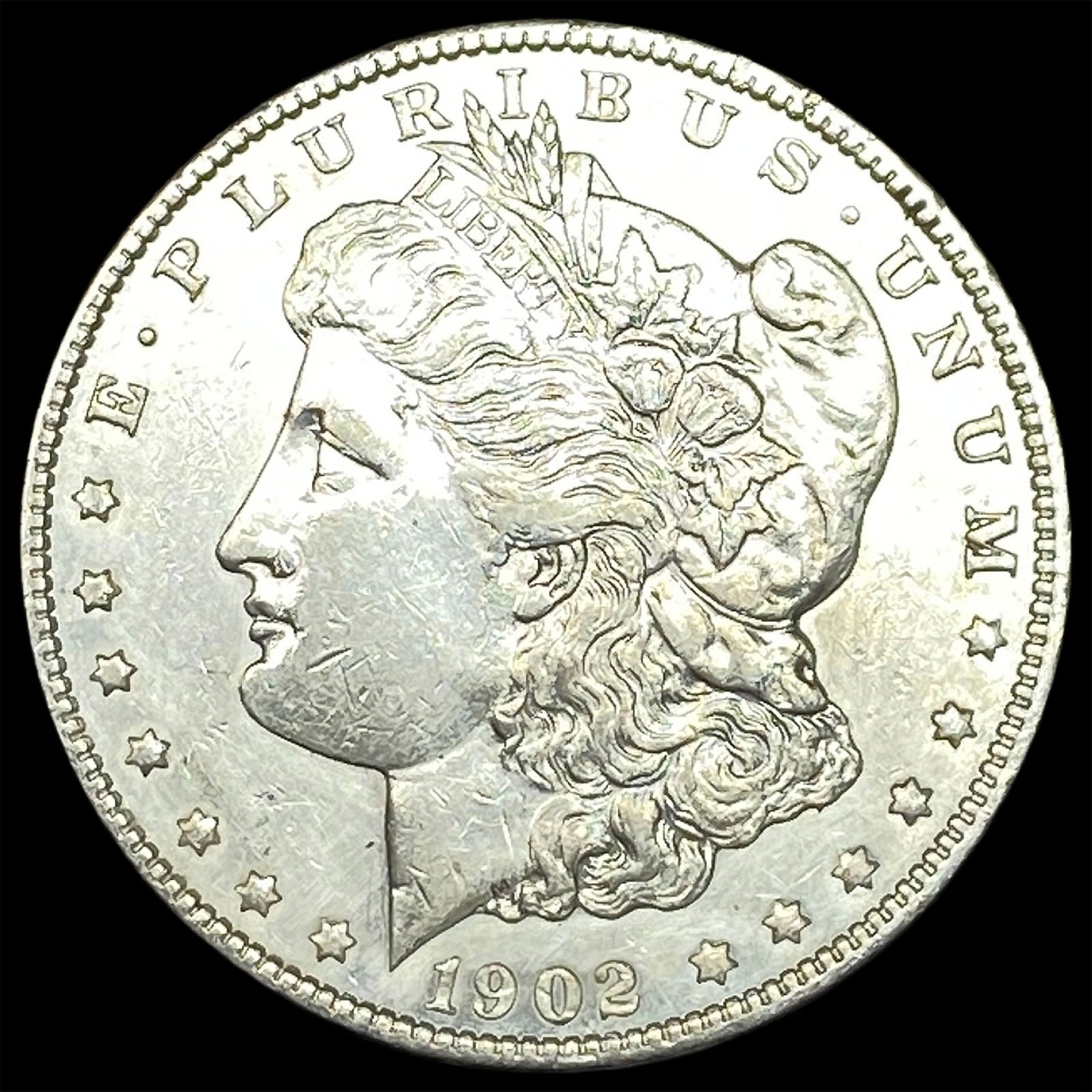 1902 Morgan Silver Dollar CLOSELY UNCIRCULATED (1 of 2)