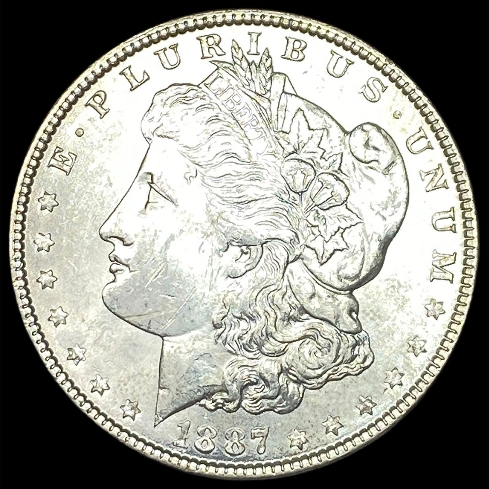 1887 Silver Morgan Dollar UNCIRCULATED: 1887 Silver Morgan Dollar UNCIRCULATED
