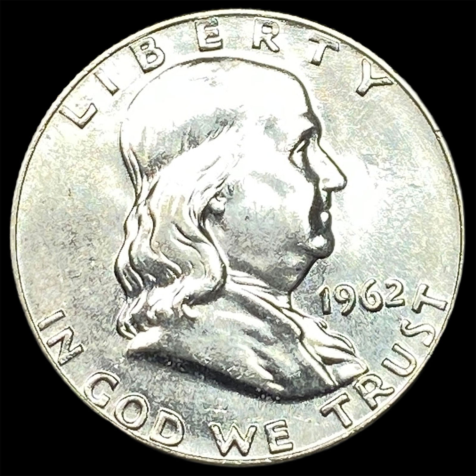 1962-D Silver Half Dollar Franklin UNCIRCULATED (1 of 2)