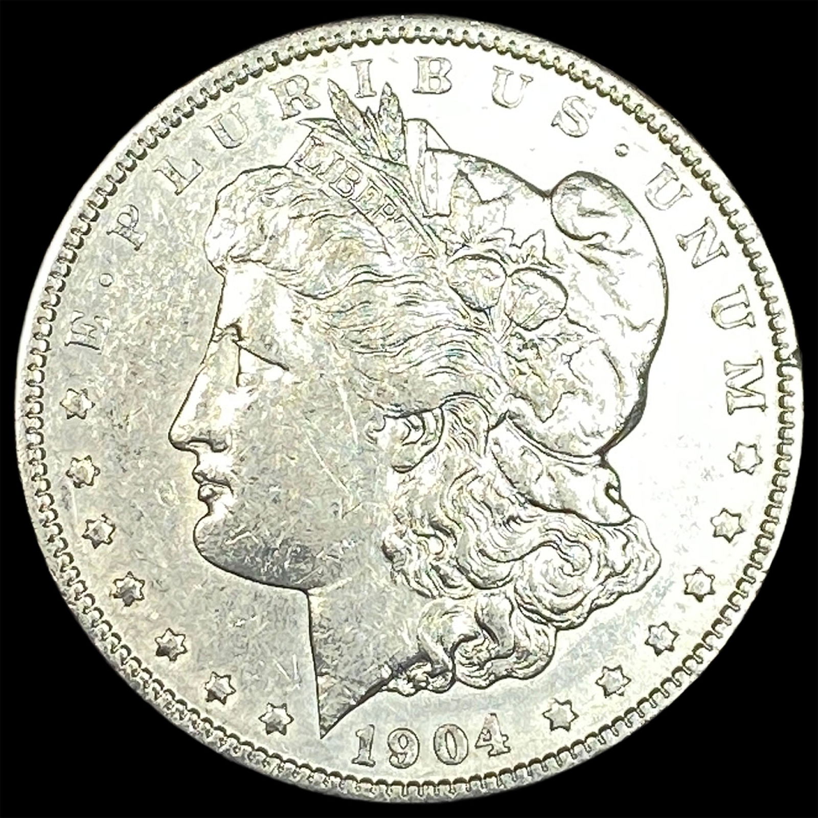1904 Morgan Silver Dollar CLOSELY UNCIRCULATED (1 of 2)