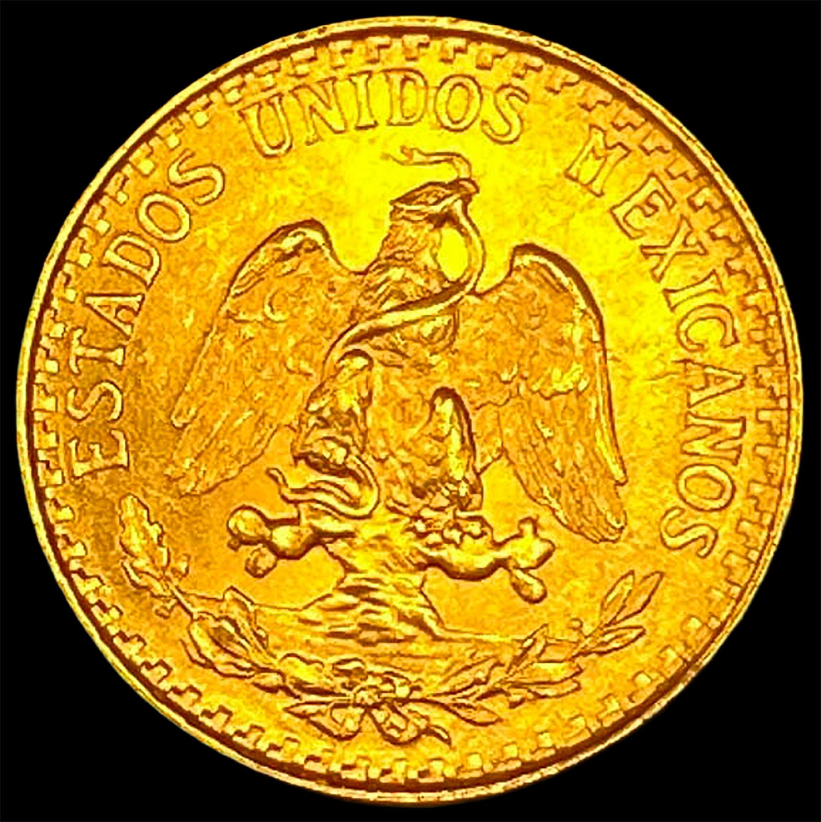 1945 Mexico Gold 2 Pesos GEM BU (1 of 2)