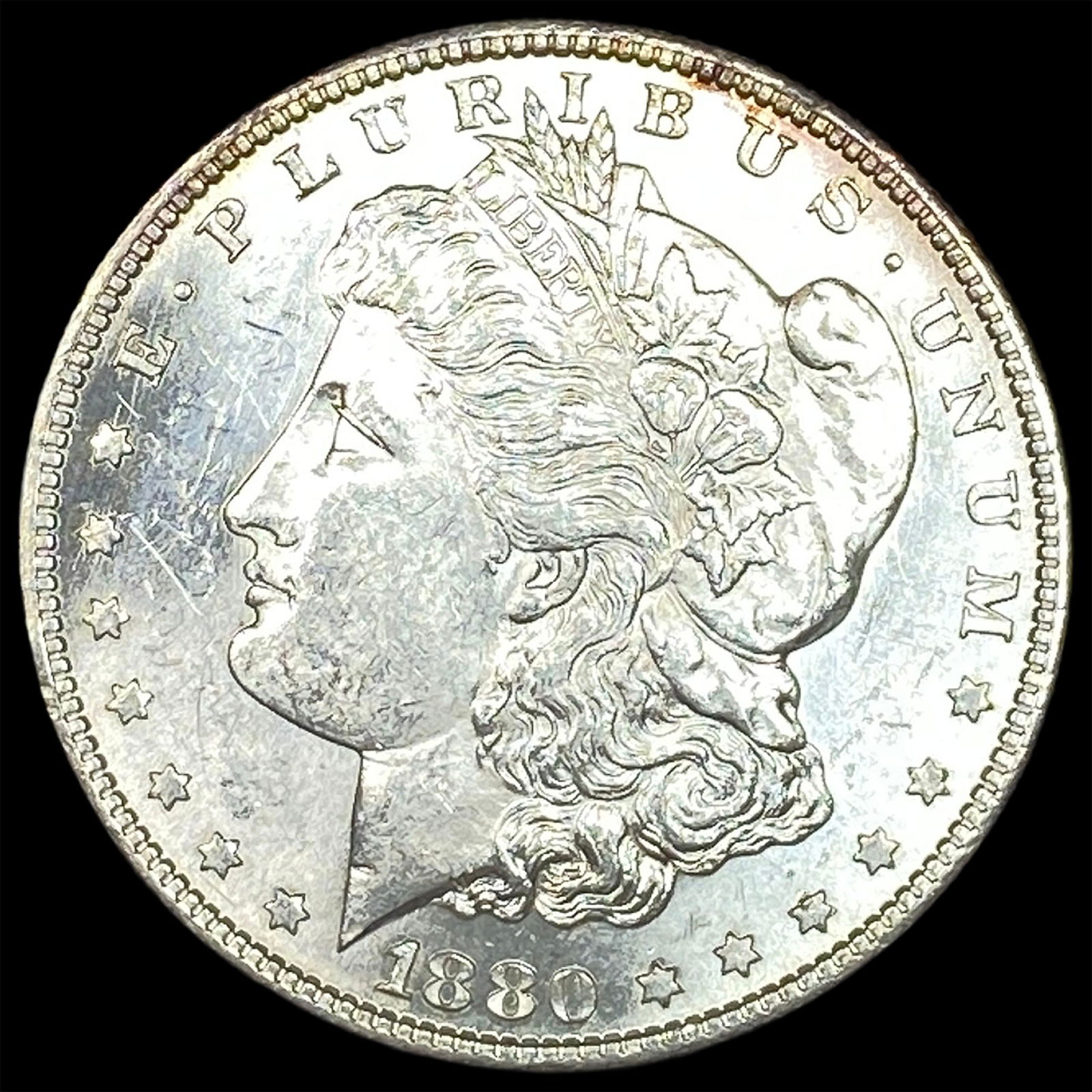 1880-S Silver Morgan Dollar UNCIRCULATED: 1880-S Silver Morgan Dollar UNCIRCULATED