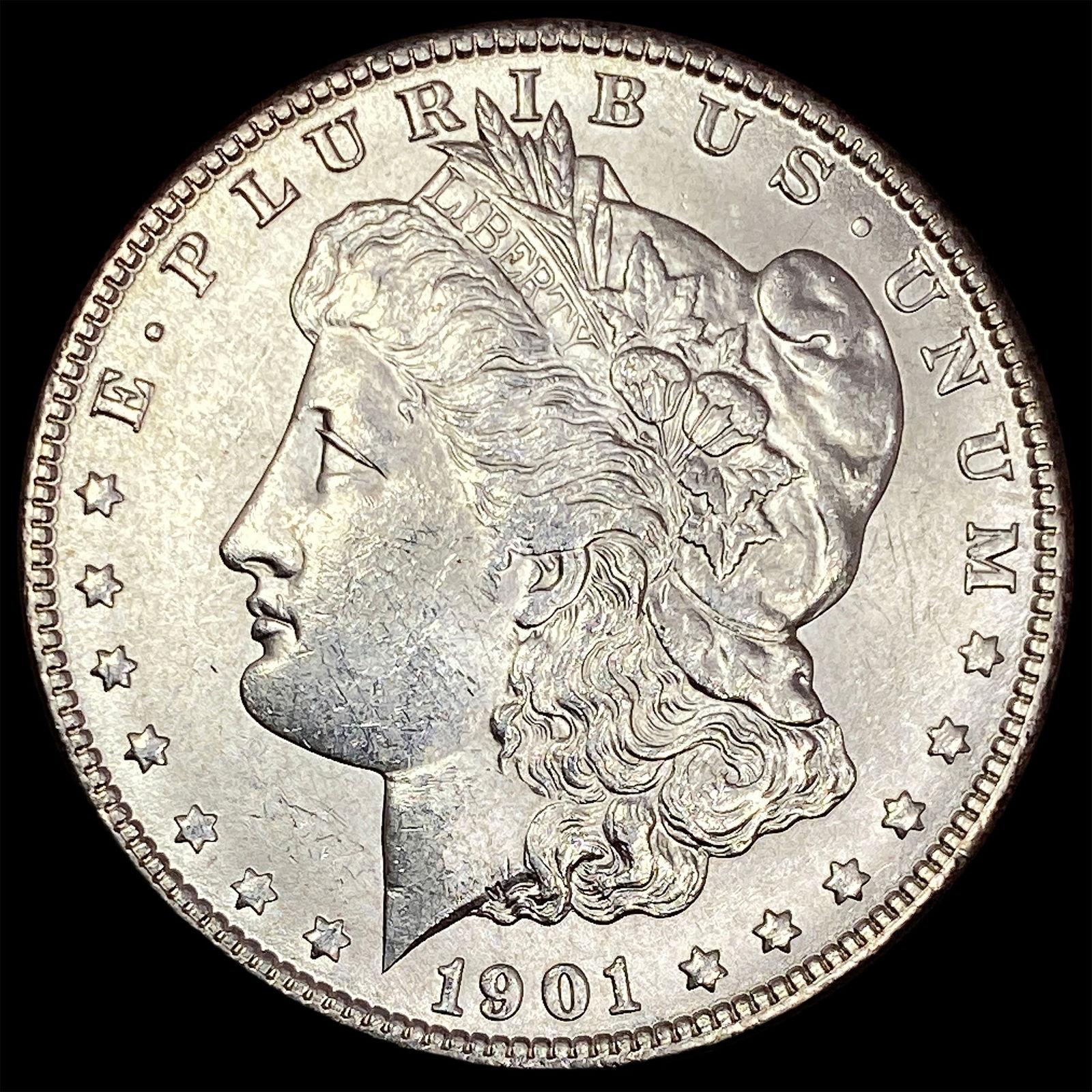 1901 Morgan Silver Dollar UNCIRCULATED: 1901 Morgan Silver Dollar UNCIRCULATED