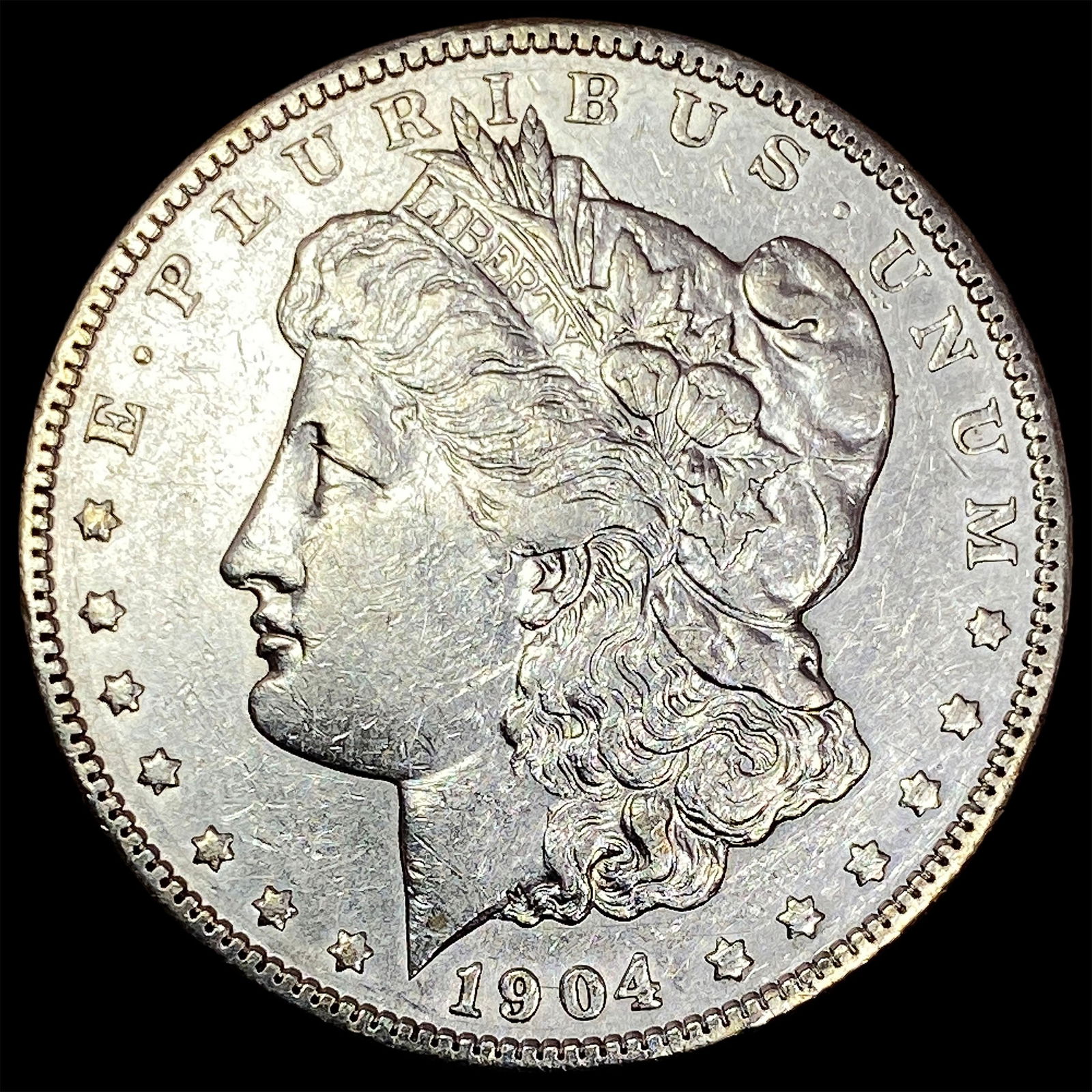 1904 Morgan Silver Dollar CLOSELY UNCIRCULATED (1 of 2)