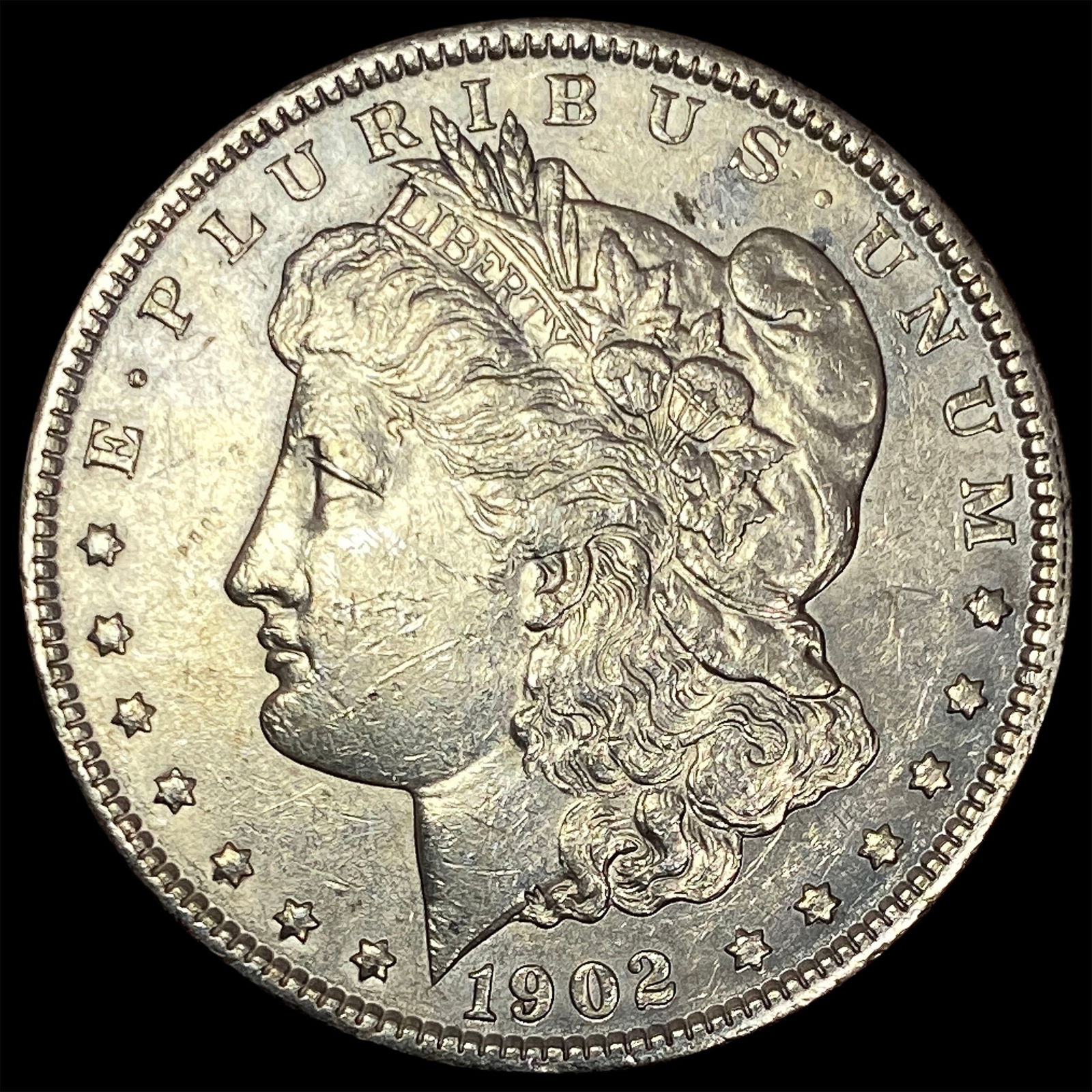 1902 Morgan Silver Dollar CLOSELY UNCIRCULATED (1 of 2)
