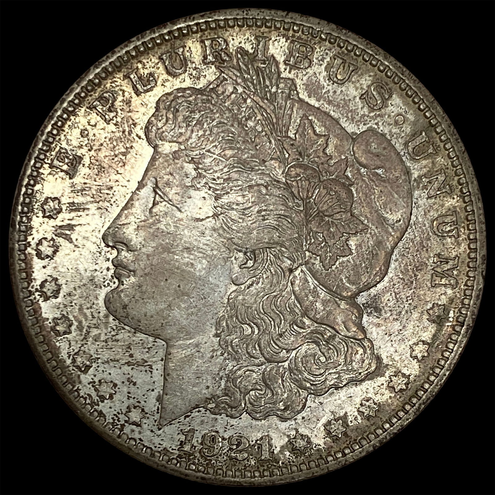 1921 Morgan Silver Dollar NEARLY UNCIRCULATED (1 of 2)