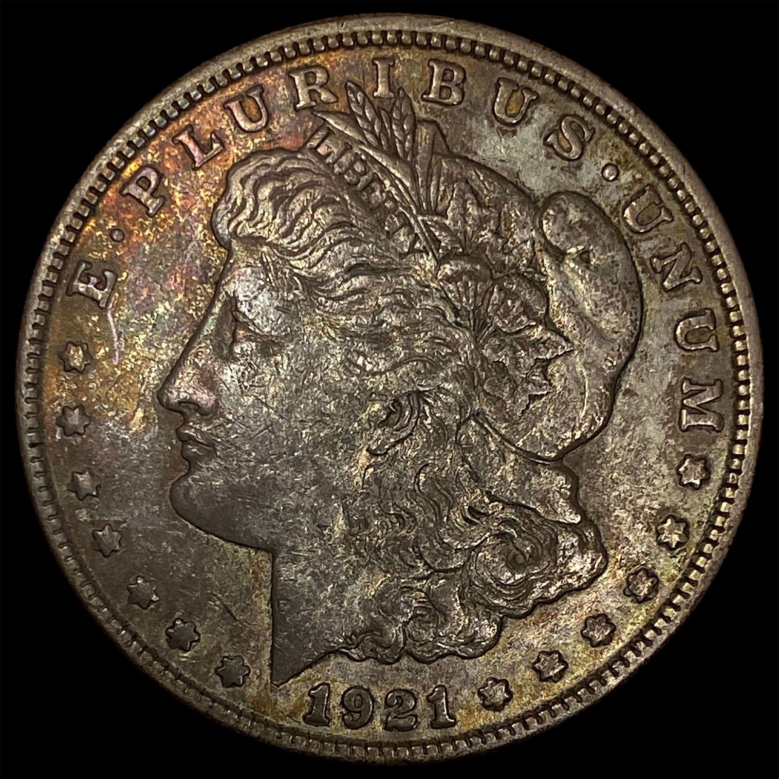 1921 Morgan Silver Dollar NEARLY UNCIRCULATED (1 of 2)
