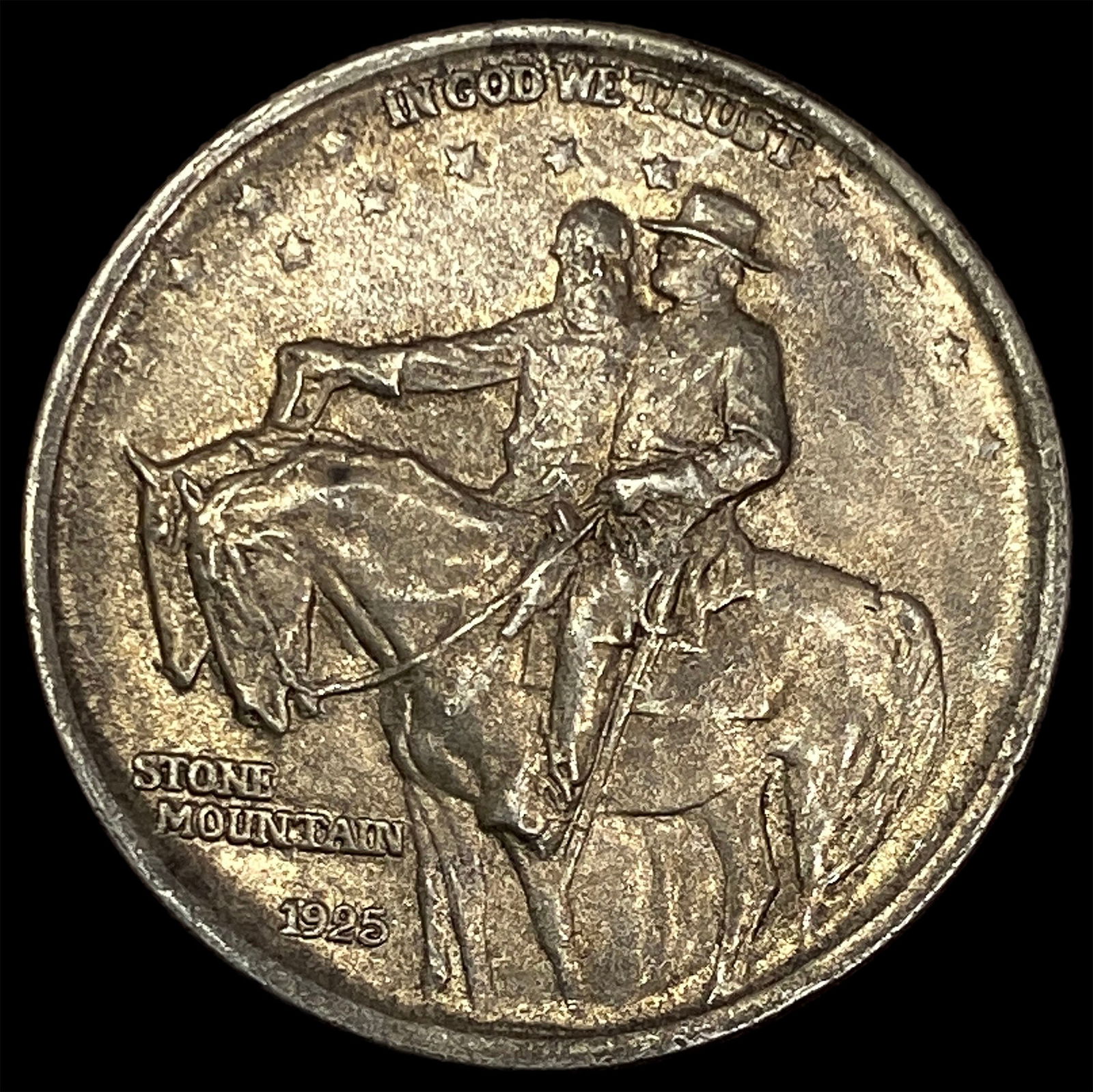 1925 Silver Stone Mountain Half Dollar UNCIRCULATED (1 of 2)