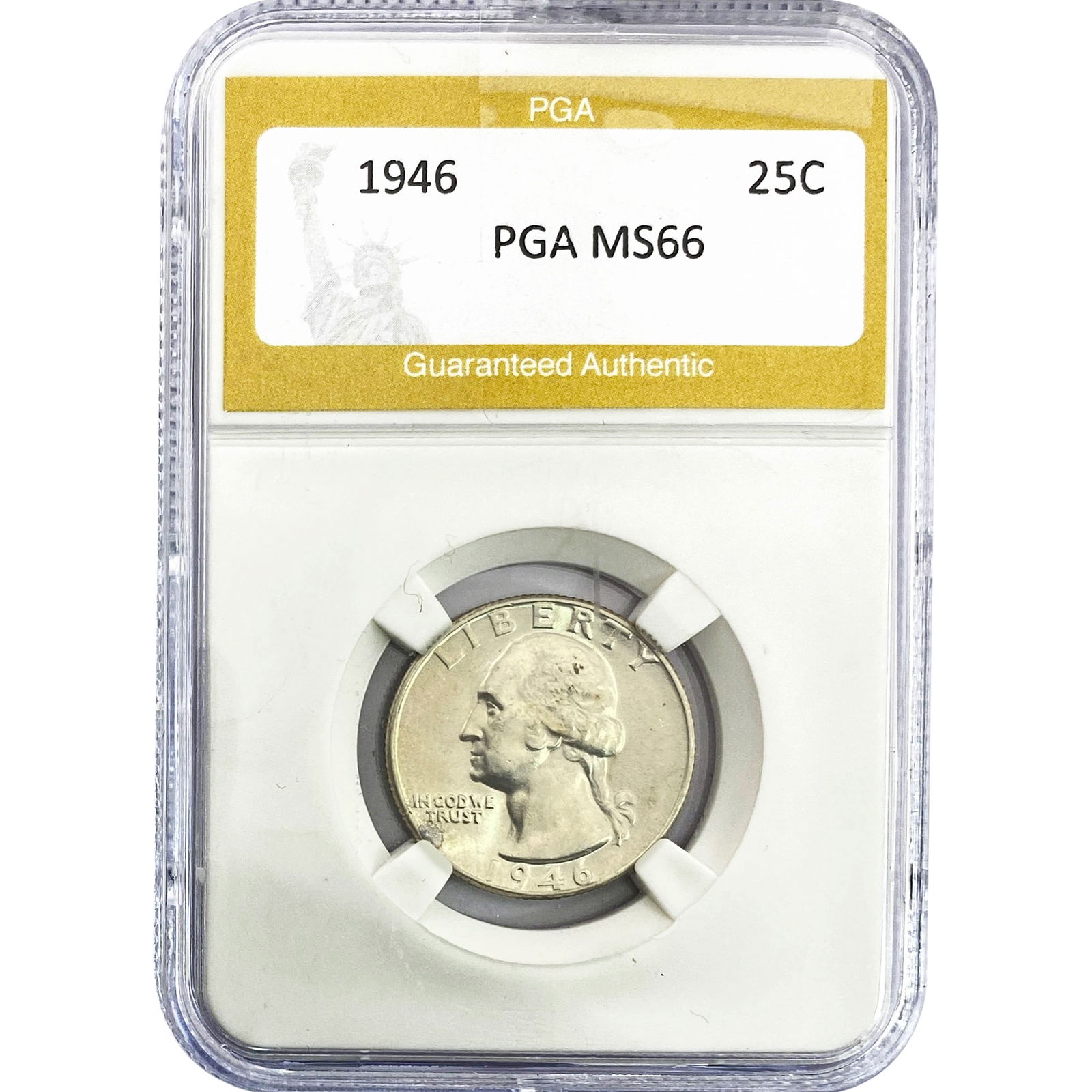 1946 Washington Silver Quarter PGA MS66 (1 of 2)