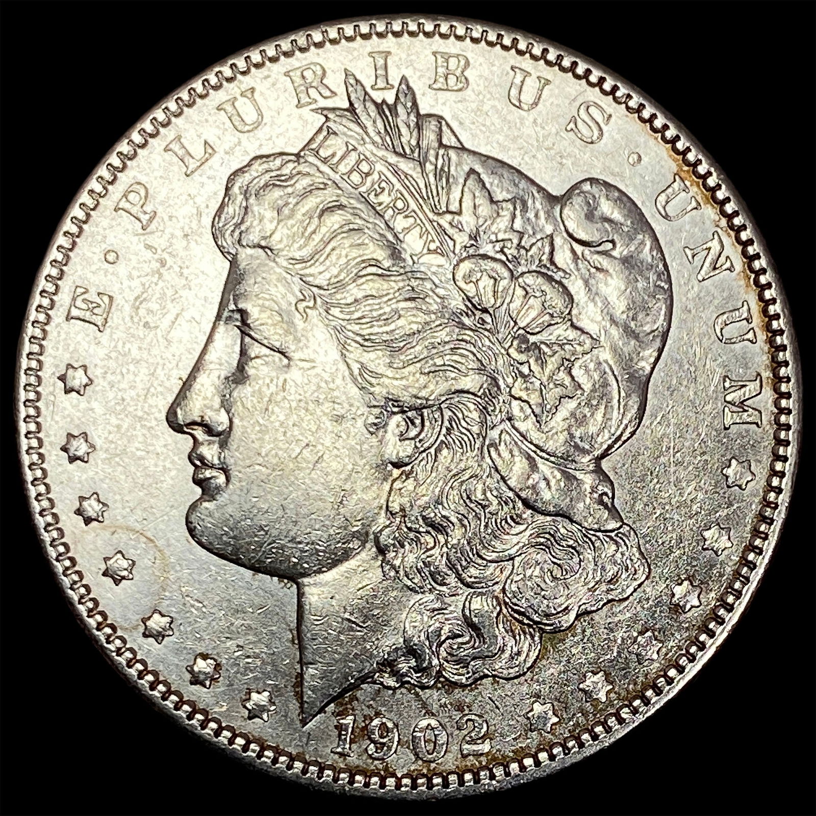 1902 Morgan Silver Dollar CLOSELY UNCIRCULATED (1 of 2)