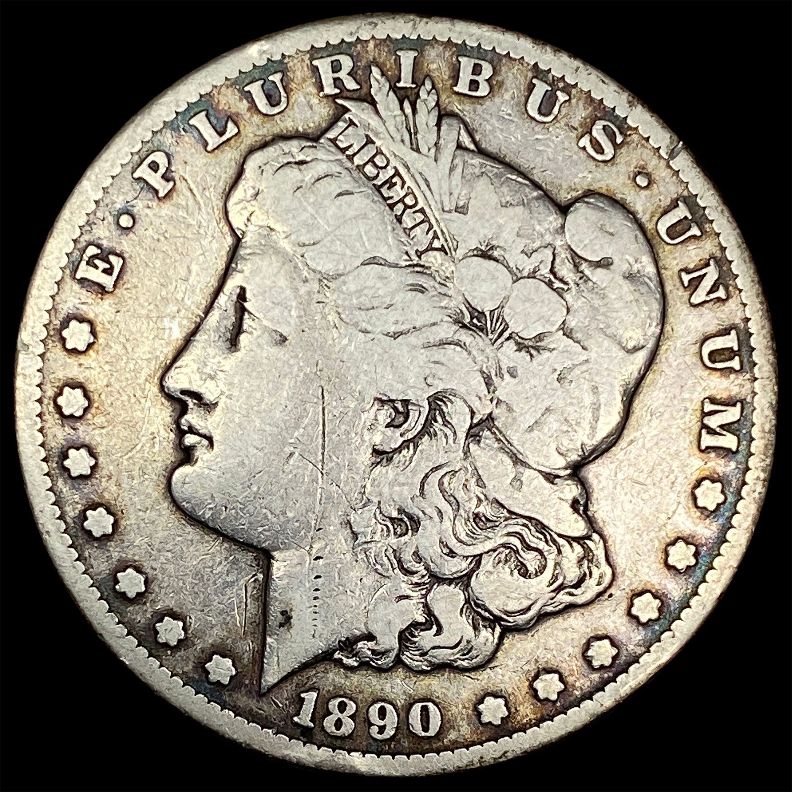 1890-CC Silver Morgan Dollar NICELY CIRCULATED (1 of 2)