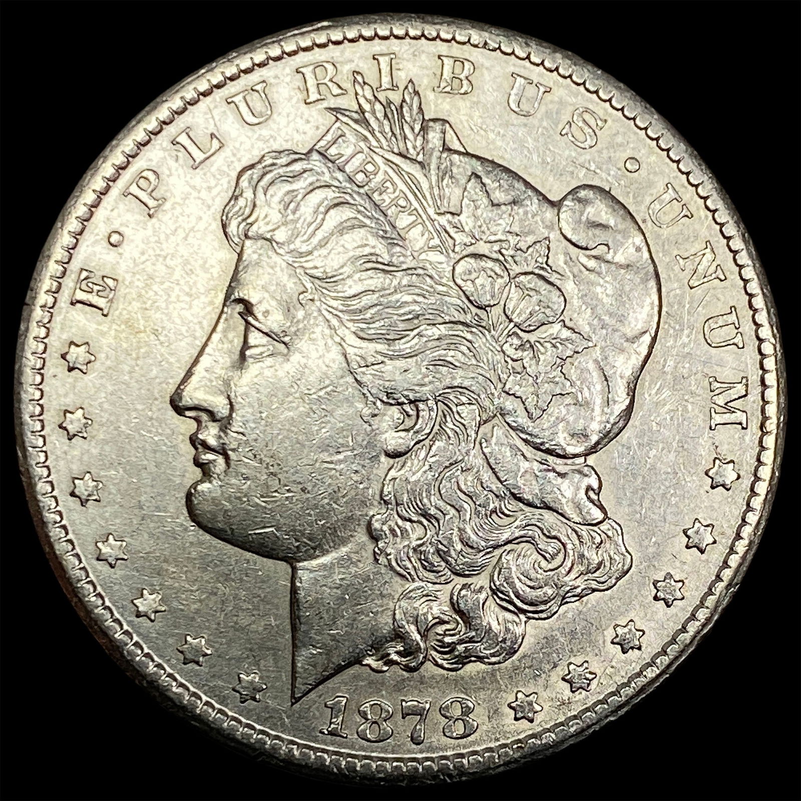 1878-S Silver Morgan Dollar CLOSELY UNCIRCULATED (1 of 2)
