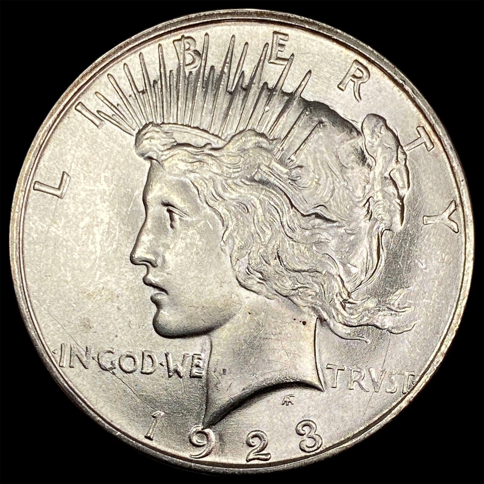 1923 Silver Peace Dollar UNCIRCULATED: 1923 Silver Peace Dollar UNCIRCULATED