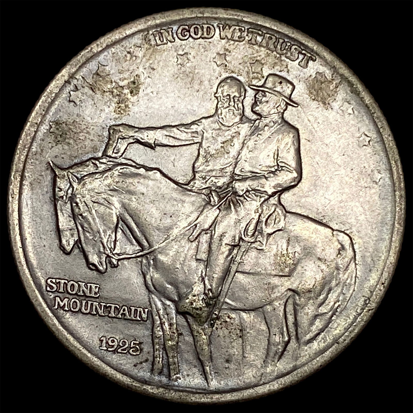 1925 Stone Mountain Silver Half Dollar CLOSELY UNCIRCULATED (1 of 2)