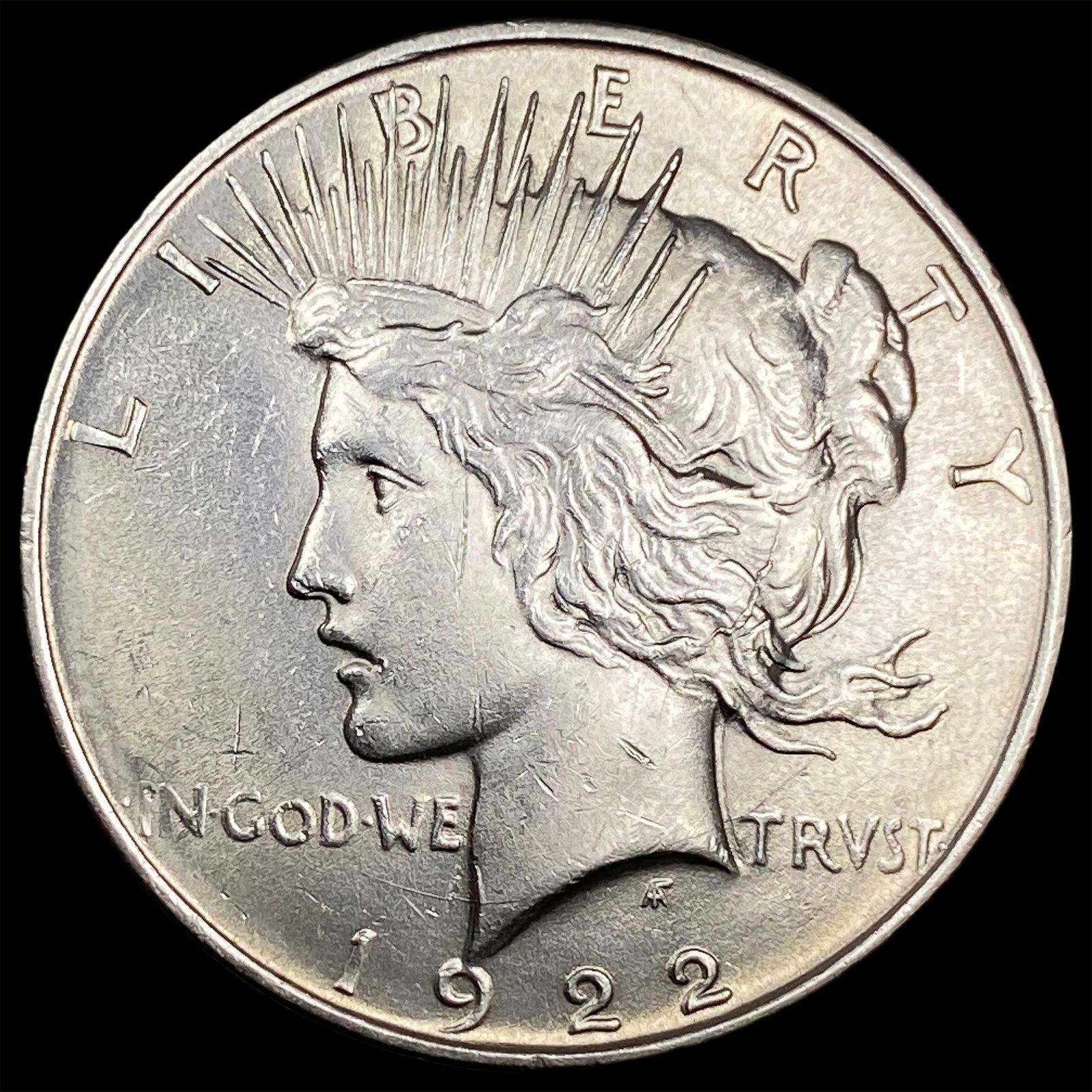 1922 Silver Peace Dollar CLOSELY UNCIRCULATED: 1922 Silver Peace Dollar CLOSELY UNCIRCULATED