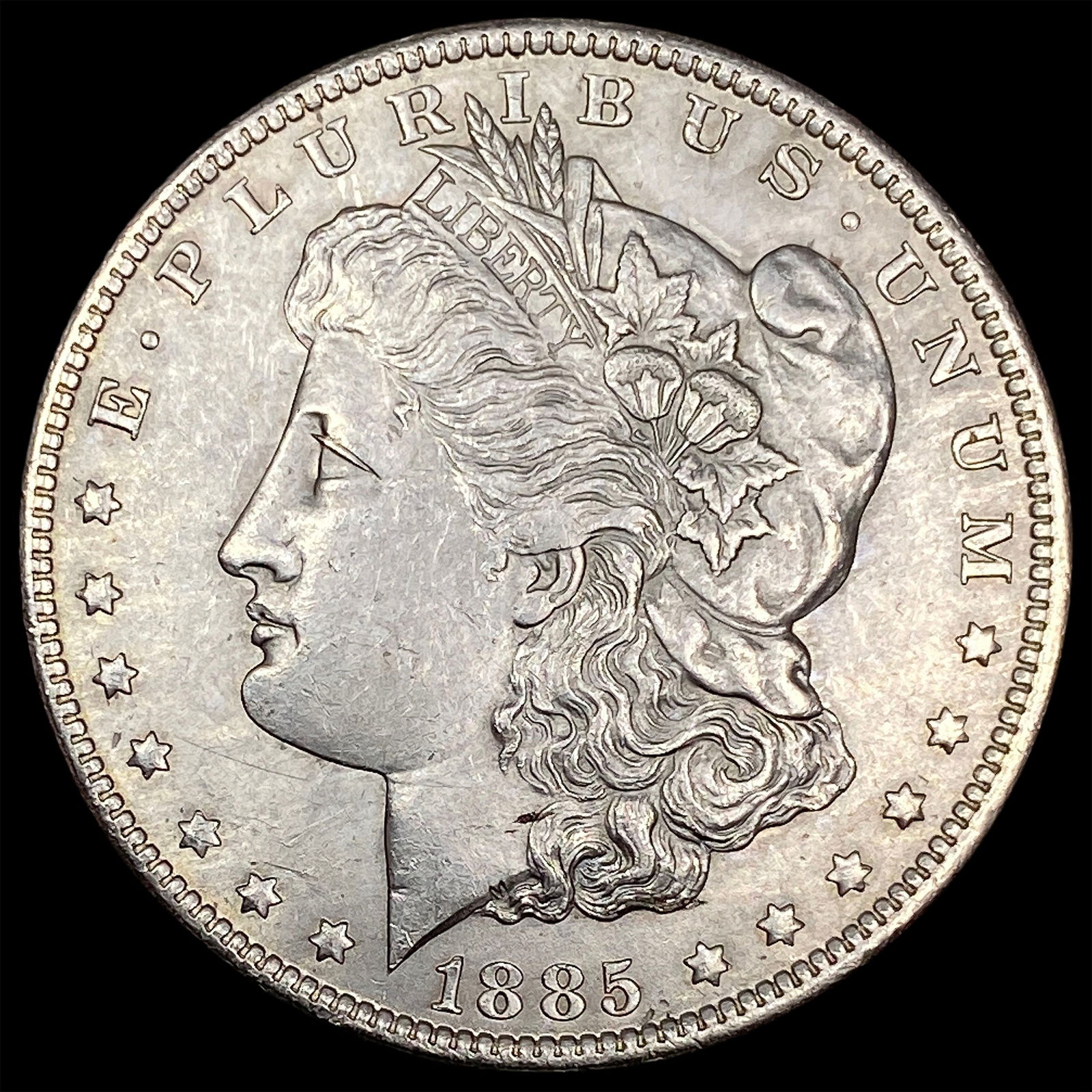 1885-O Silver Morgan Dollar CHOICE AU (1 of 2)