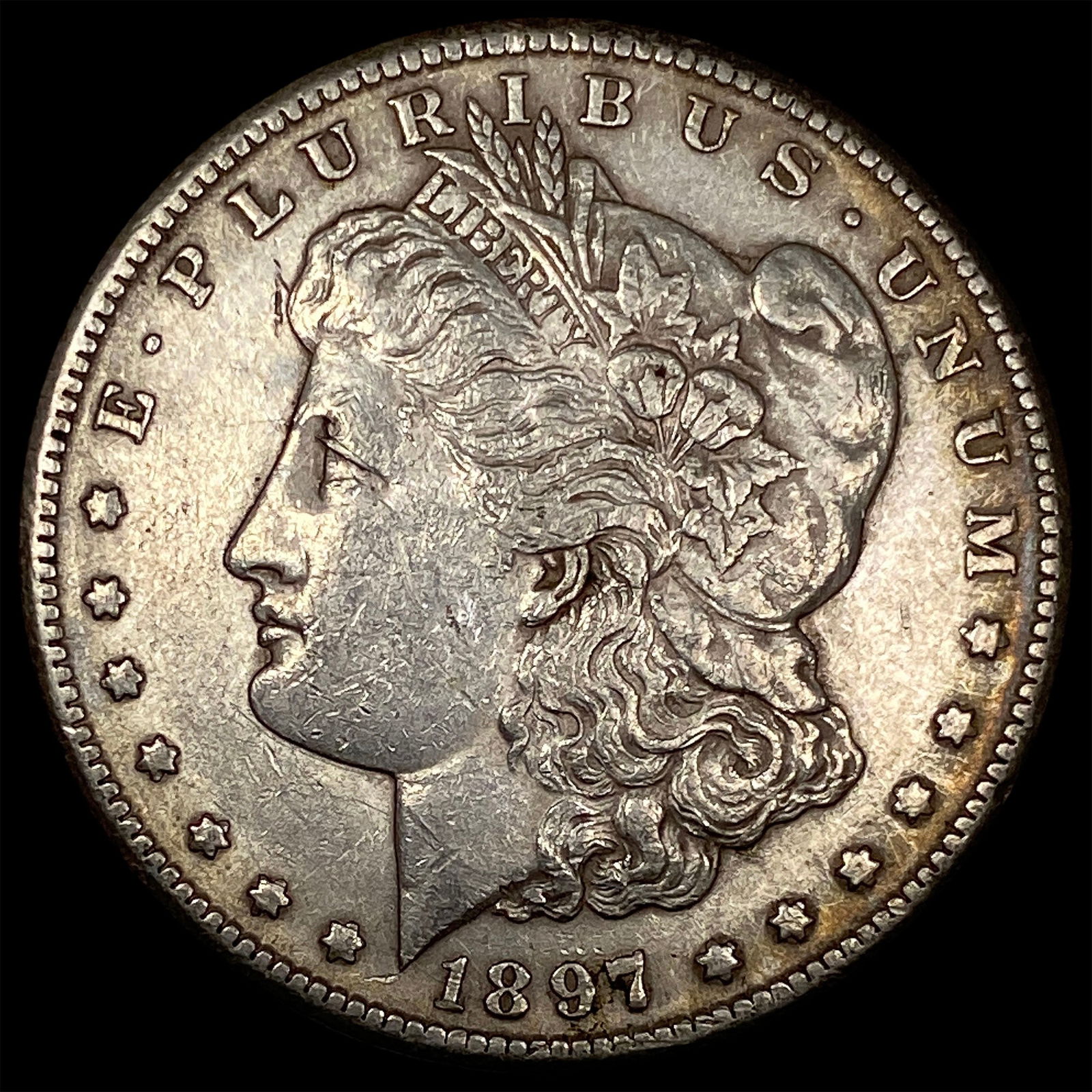 1897-S Silver Morgan Dollar CHOICE AU (1 of 2)