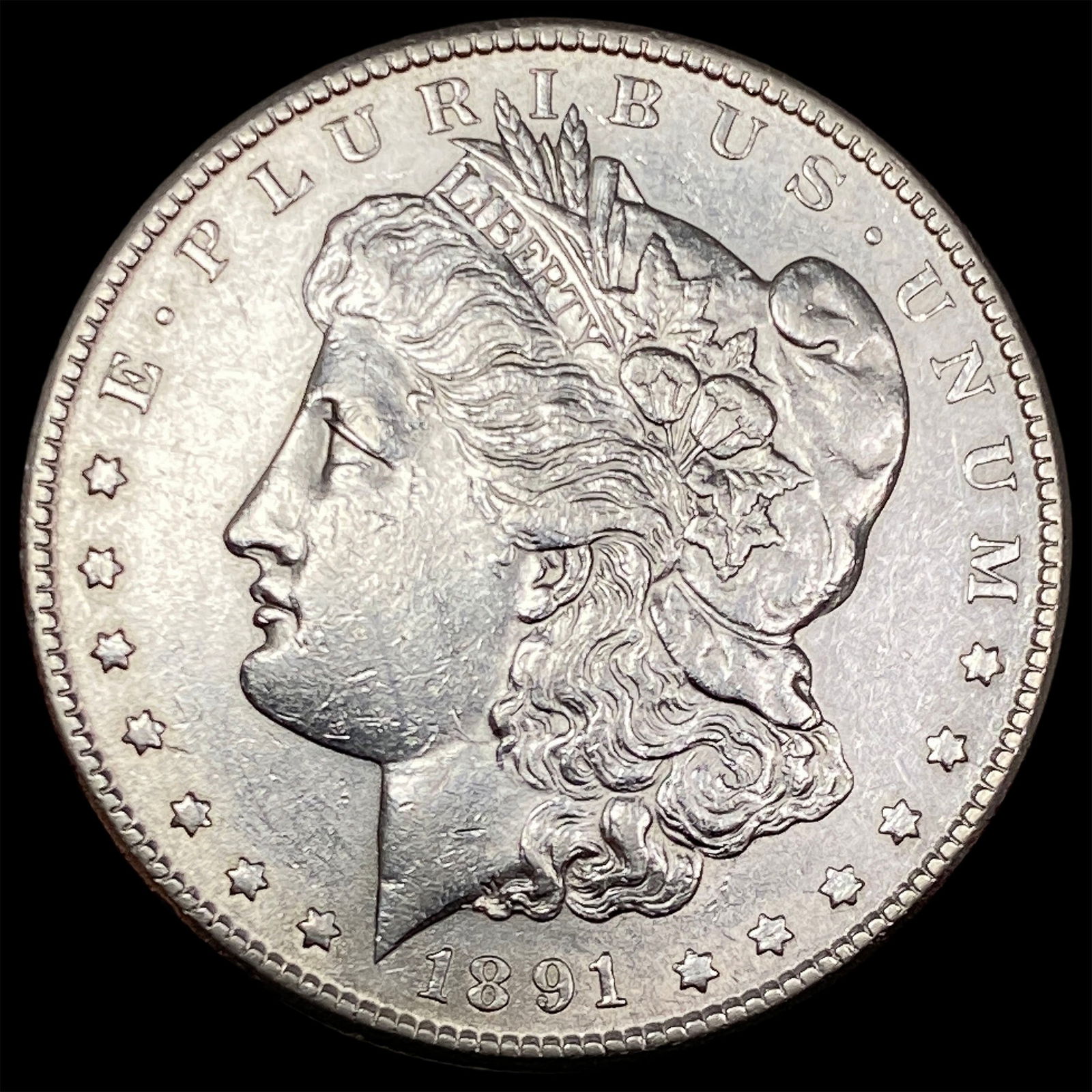 1891-S Silver Morgan Dollar UNCIRCULATED: 1891-S Silver Morgan Dollar UNCIRCULATED