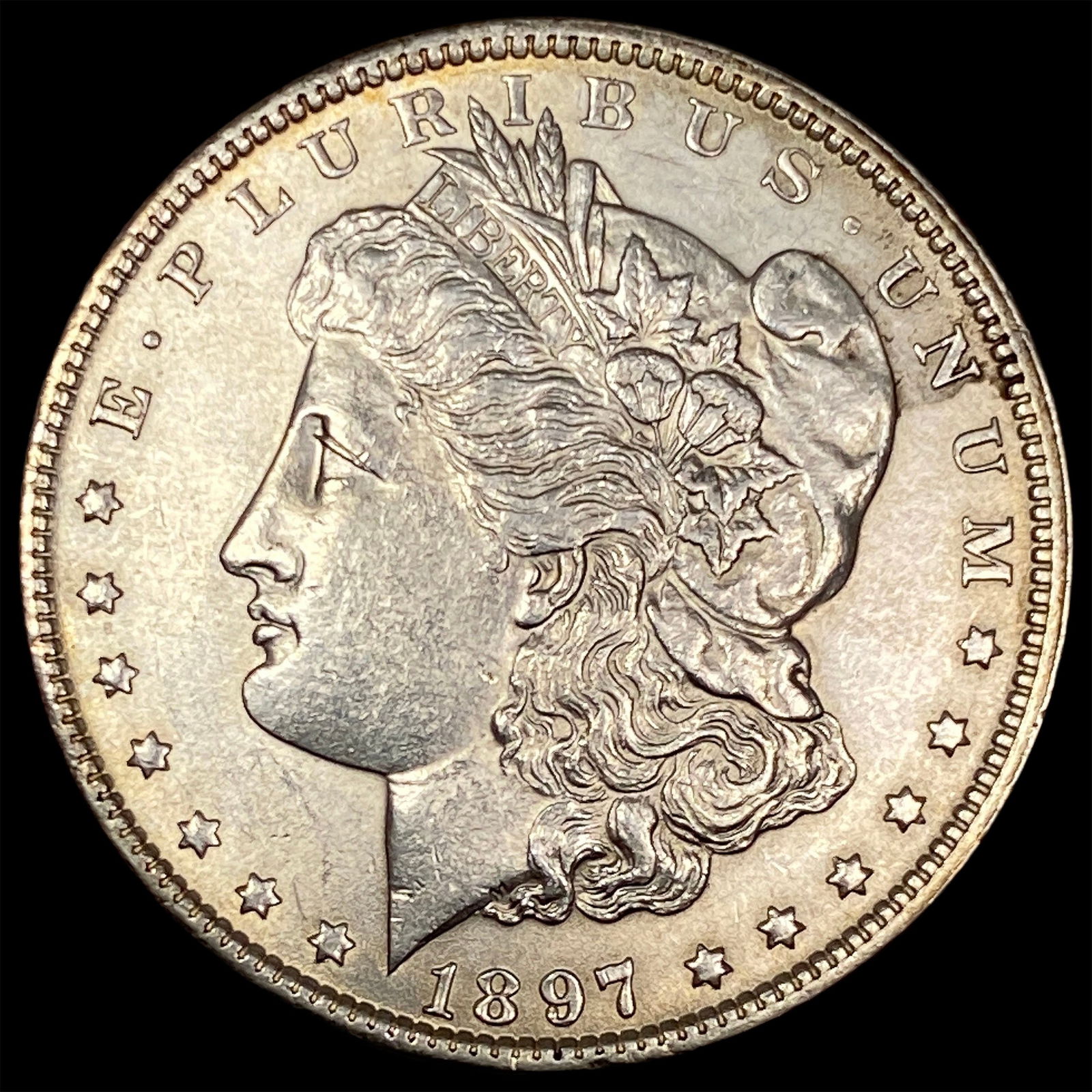1897 Morgan Silver Dollar CHOICE BU (1 of 2)