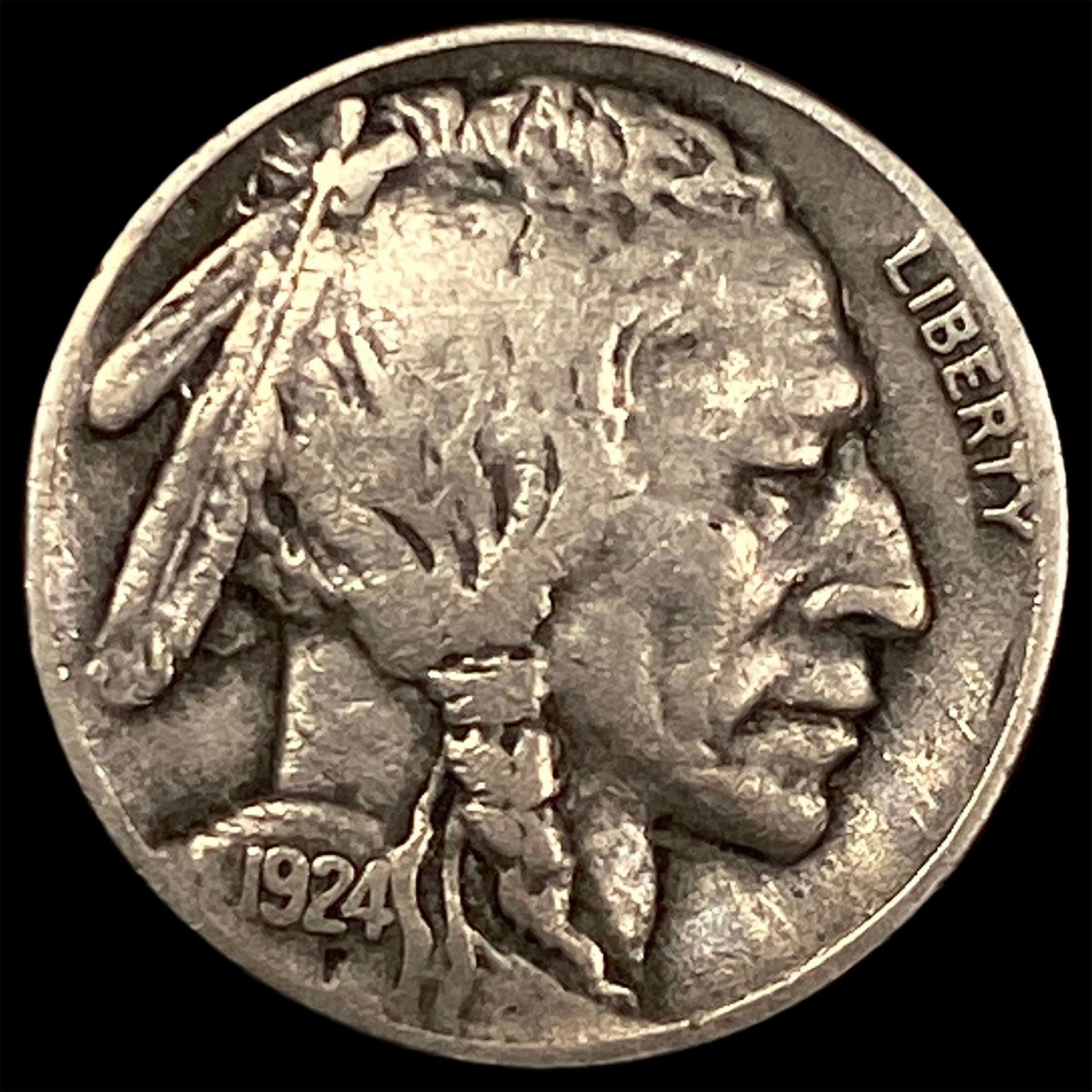 1924-S Buffalo Nickel LIGHTLY CIRCULATED (1 of 2)