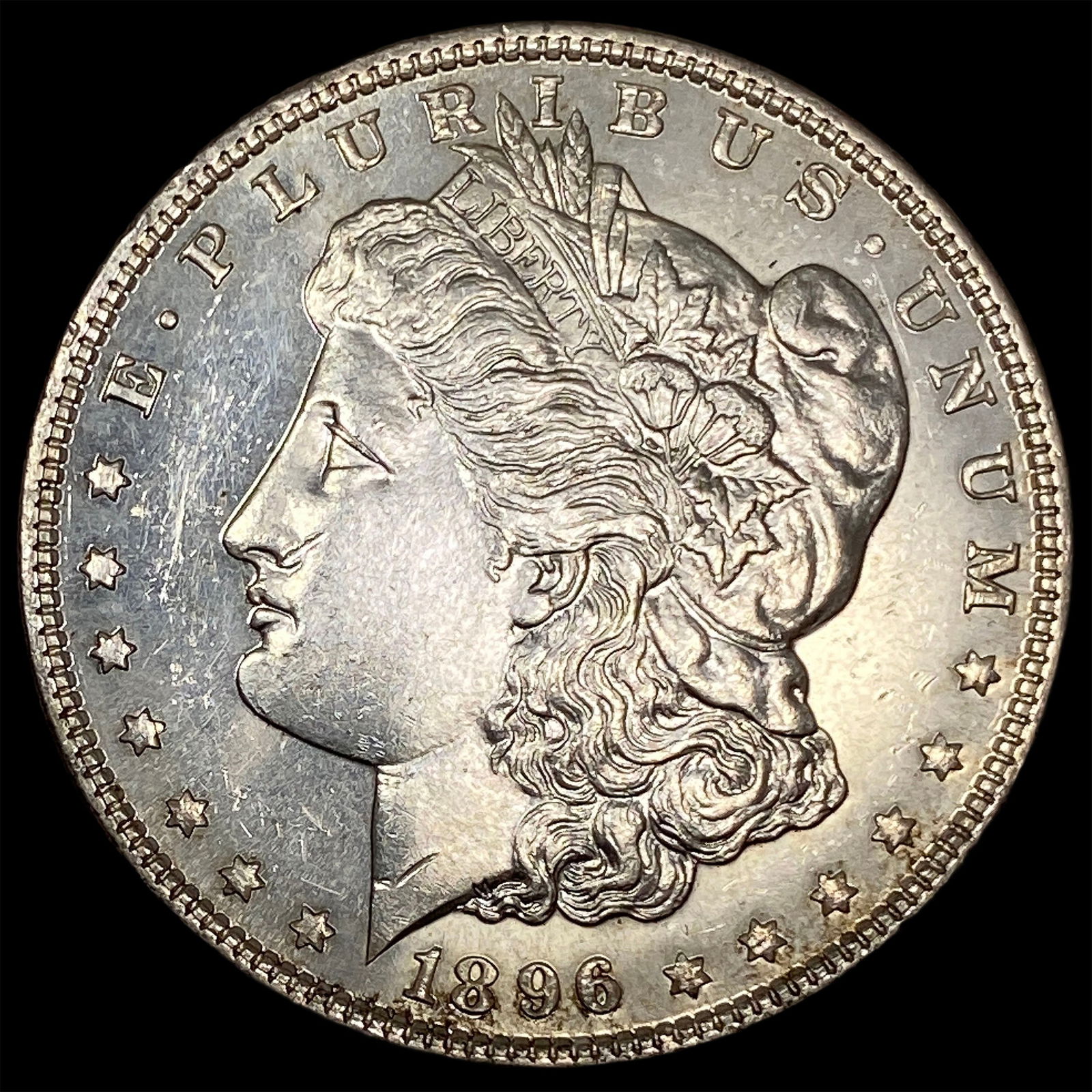 1896 Morgan Silver Dollar UNCIRCULATED: 1896 Morgan Silver Dollar UNCIRCULATED