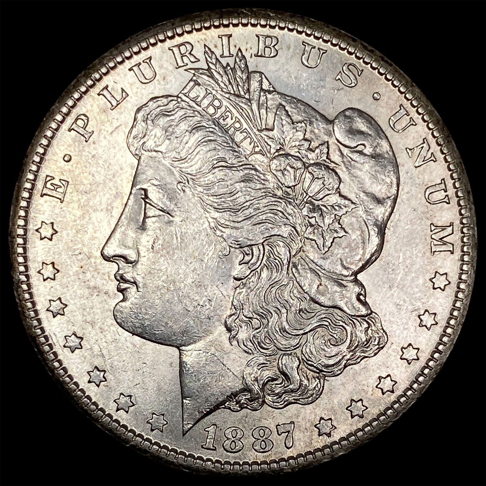 1887-S Silver Morgan Dollar UNCIRCULATED: 1887-S Silver Morgan Dollar UNCIRCULATED