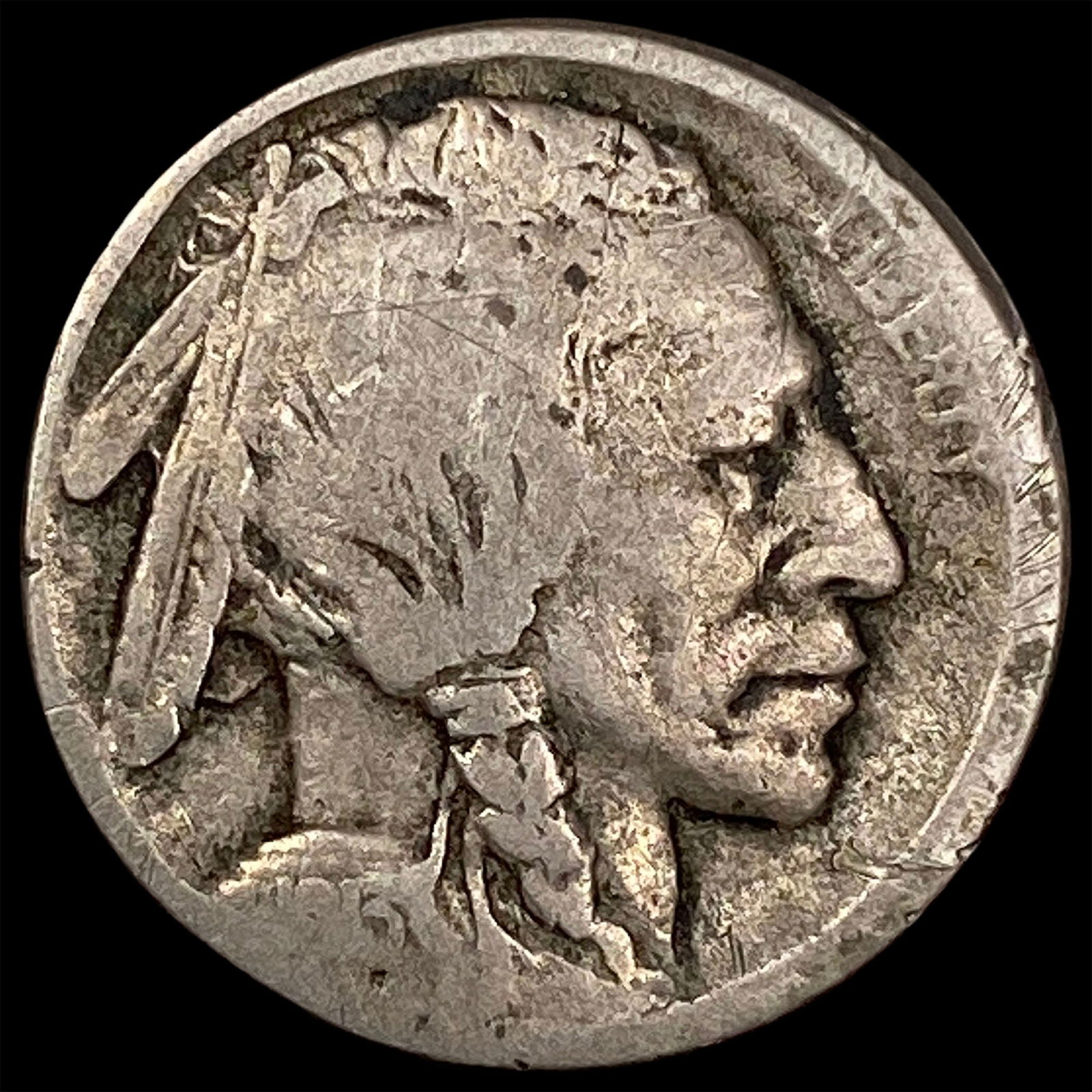 1920-D Buffalo Nickel NICELY CIRCULATED (1 of 2)