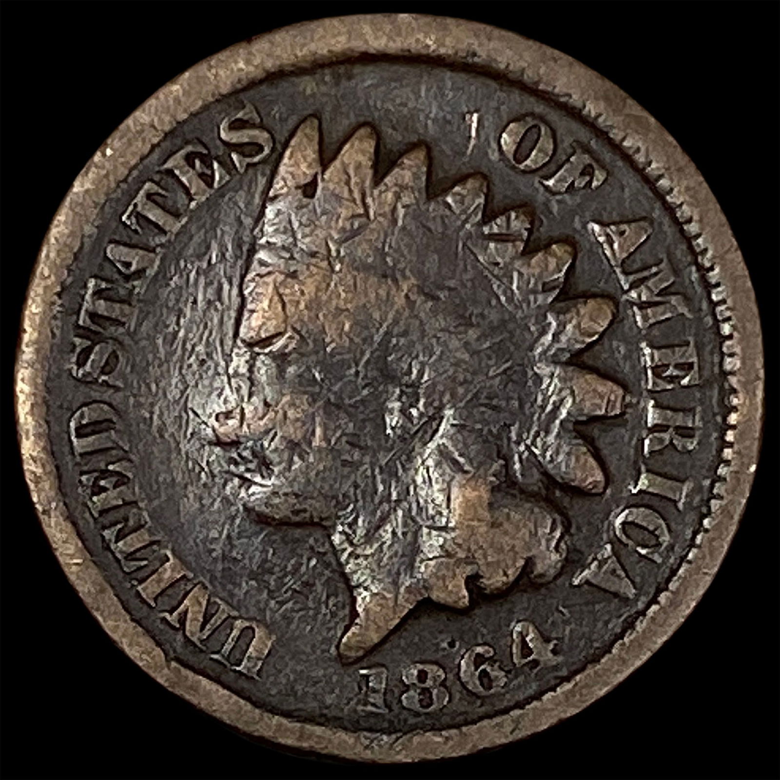 1864 Indian Head Cent (Bronze) HIGH GRADE (1 of 2)