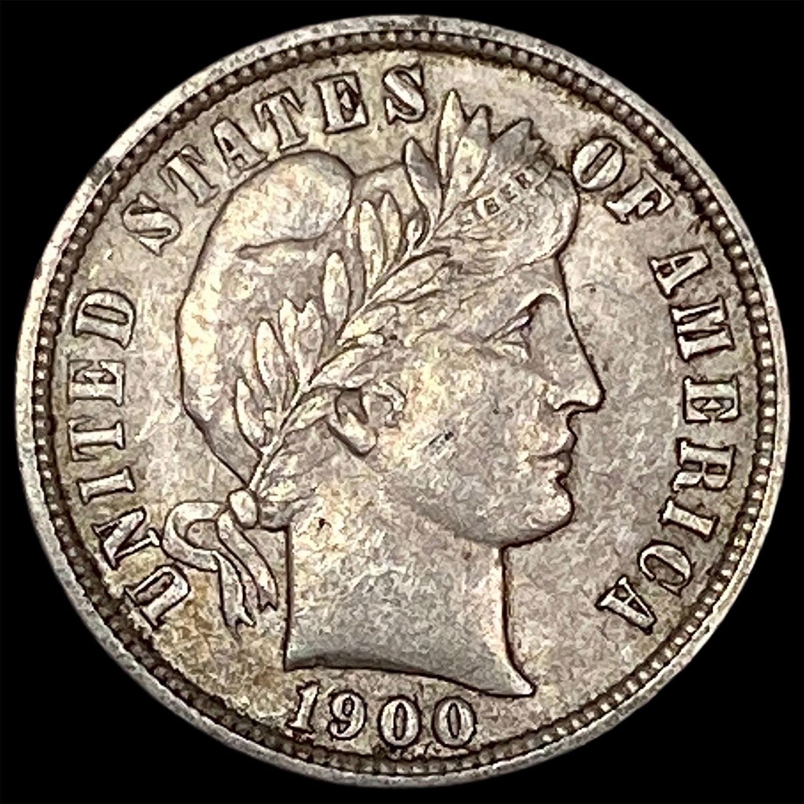 1900 Barber Dime CLOSELY UNCIRCULATED (1 of 2)