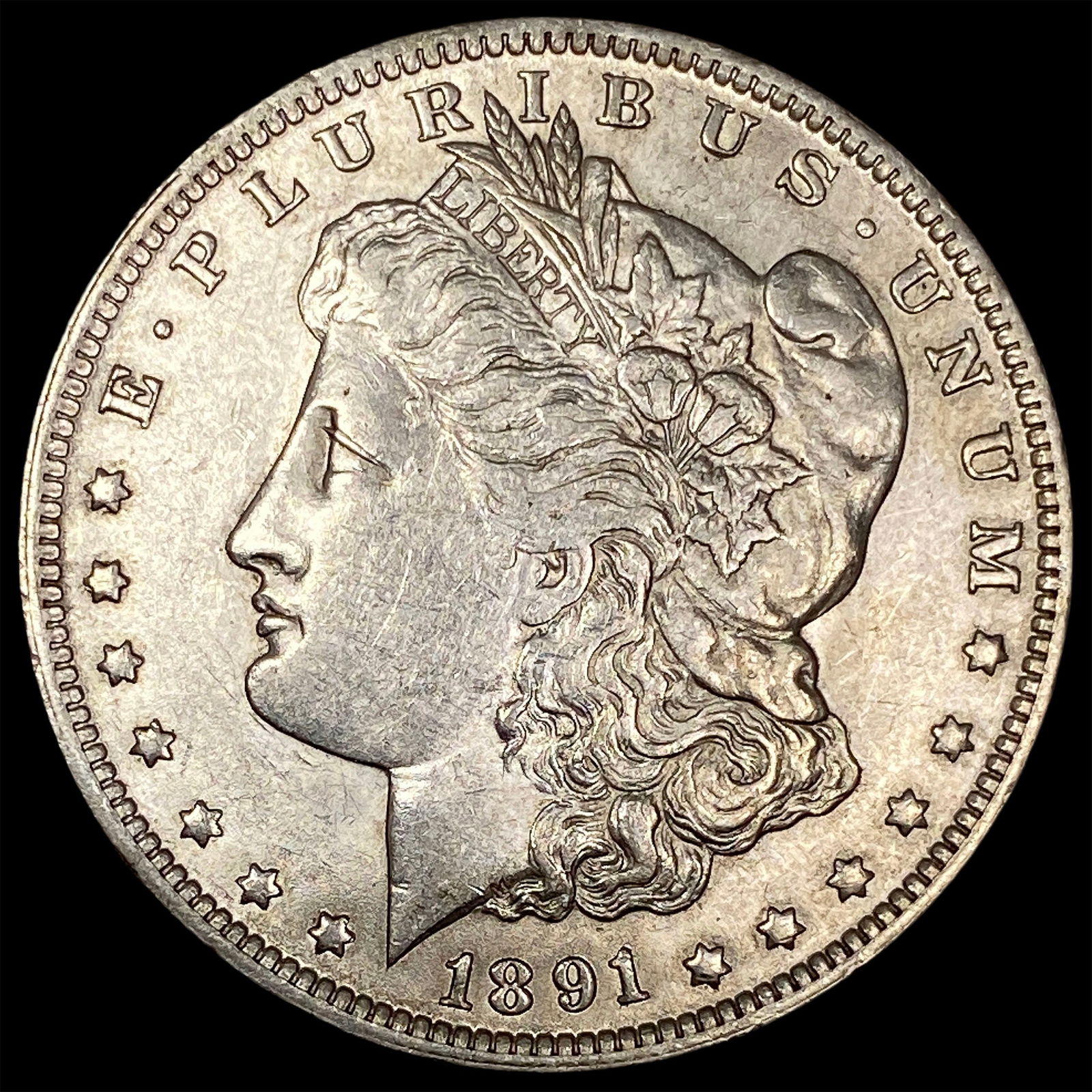1891-O Silver Morgan Dollar CHOICE AU (1 of 2)
