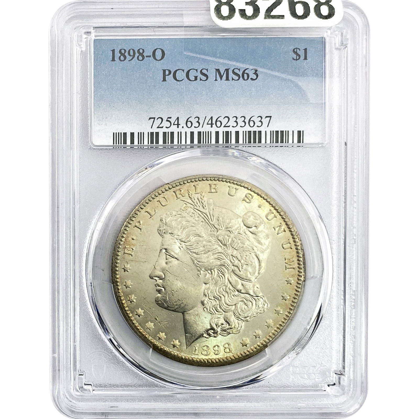 1898-O Morgan Silver Dollar PCGS MS63 (1 of 2)