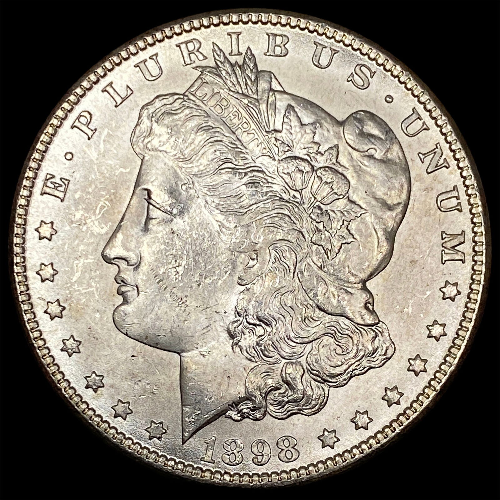 1898 Morgan Silver Dollar UNCIRCULATED: 1898 Morgan Silver Dollar UNCIRCULATED