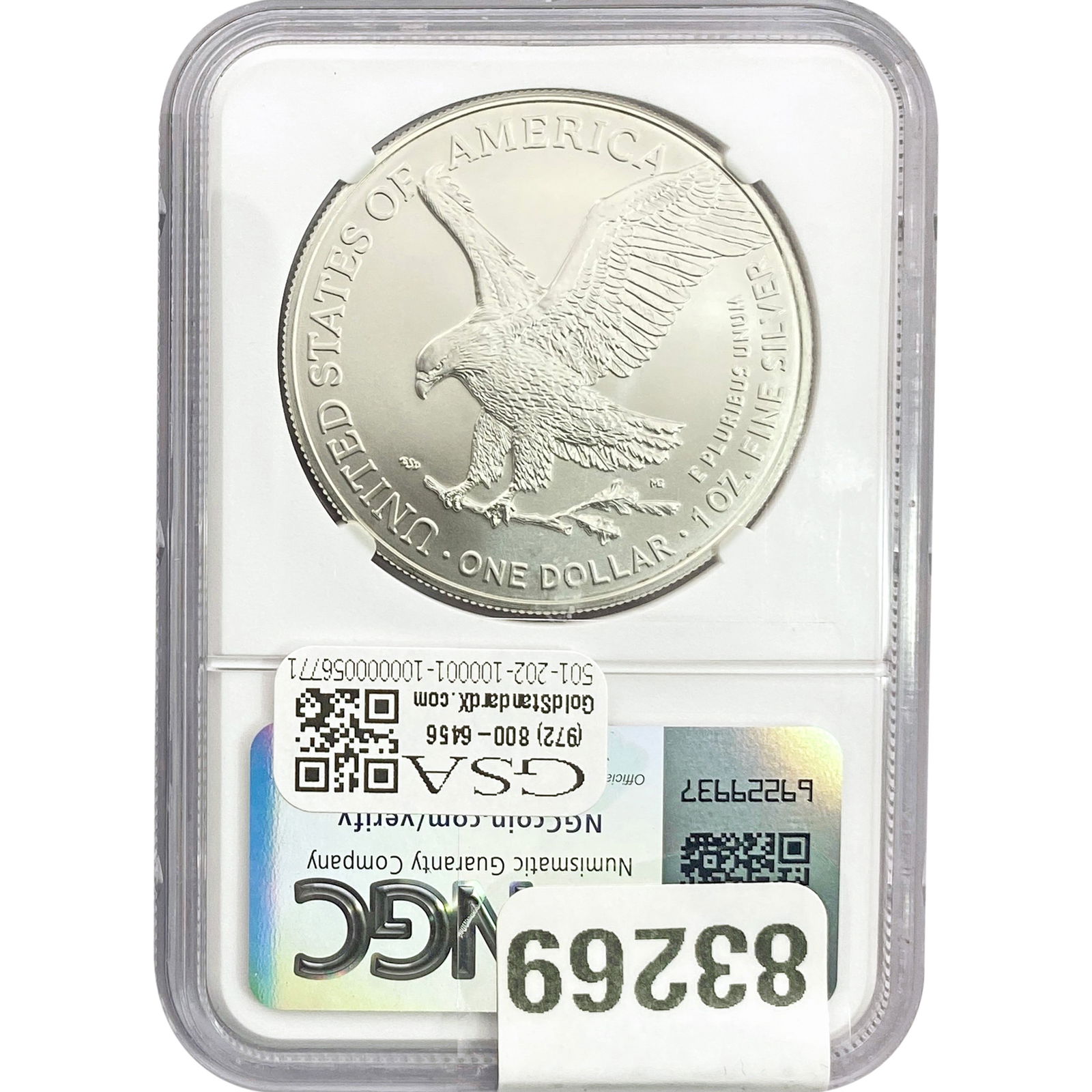 2023 Silver Eagle NGC MS70 - 2