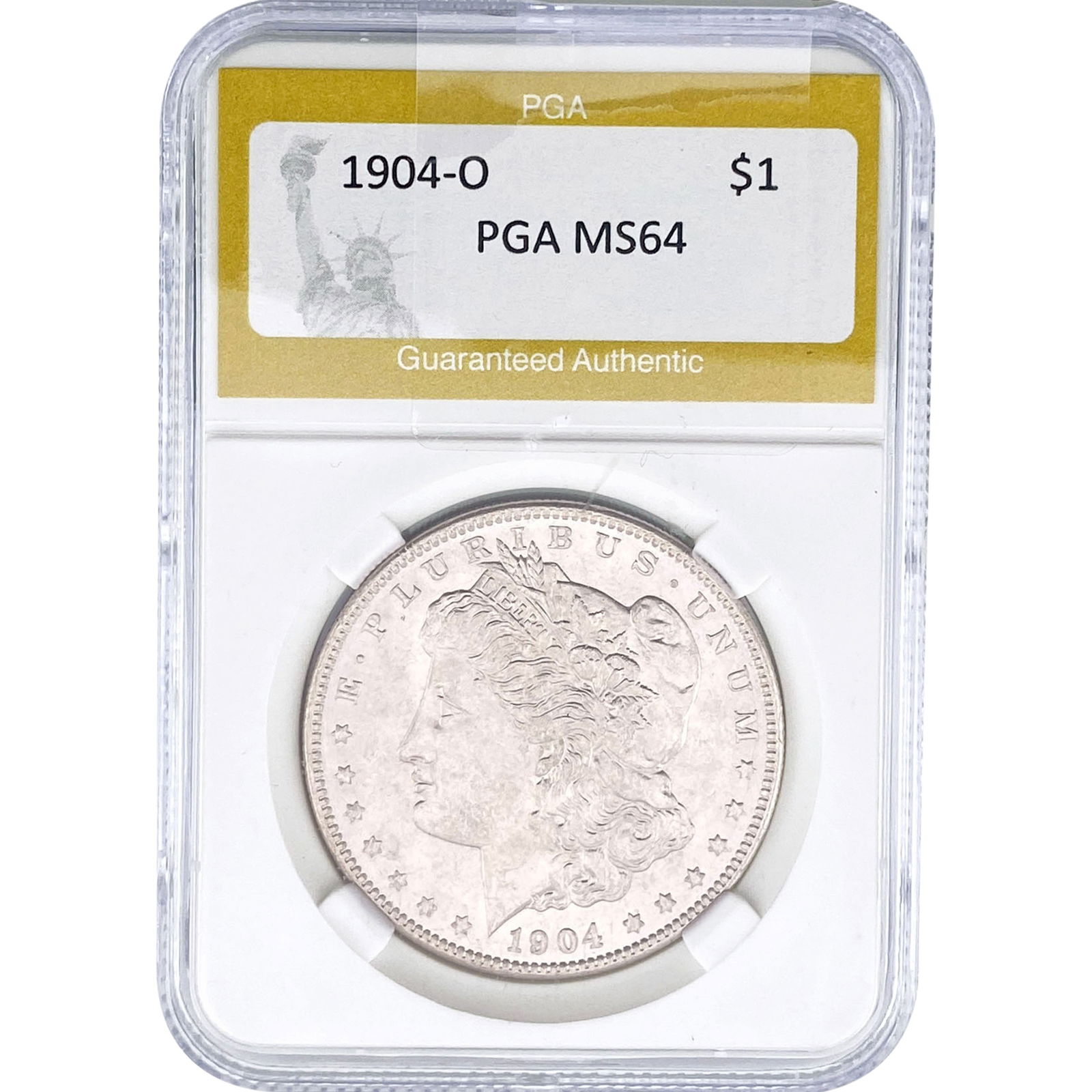 1904-O Morgan Silver Dollar PGA MS64 (1 of 2)