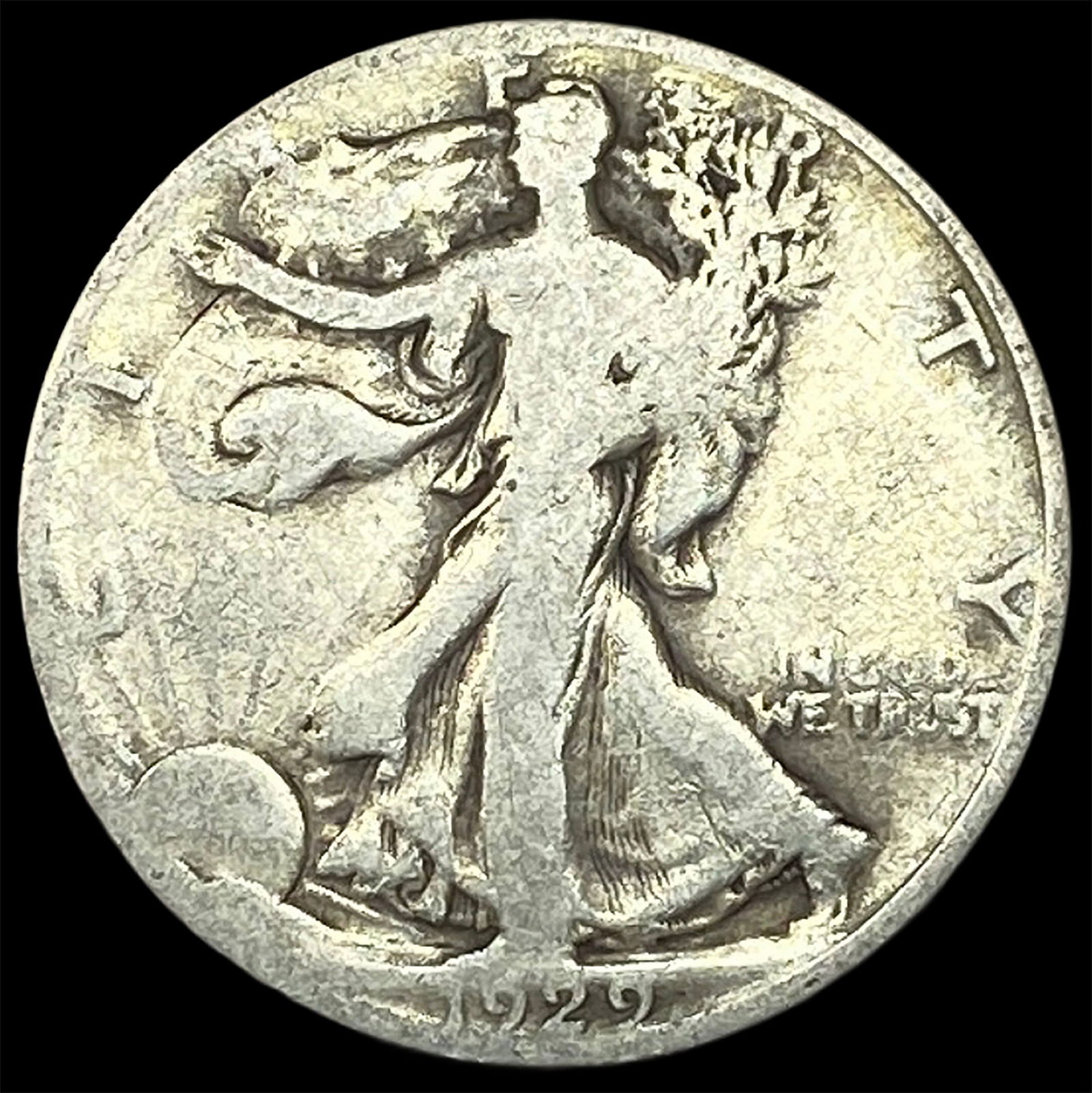 1929 Walking Liberty Half Dollar NICELY CIRCULATED (1 of 2)