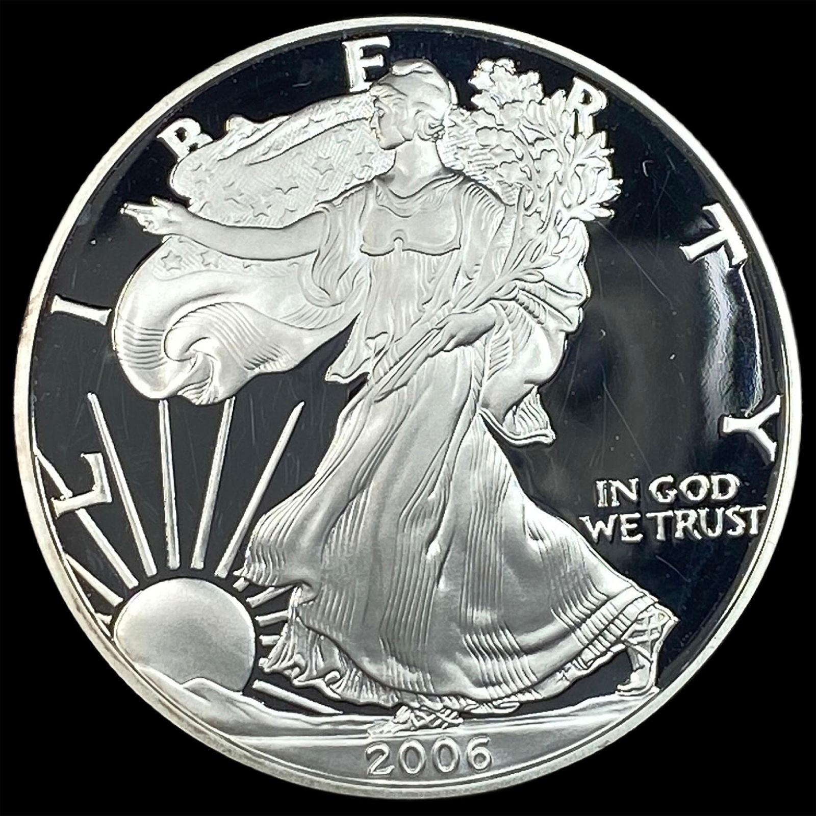 2006-W 1 oz Silver American Eagle Proof CHOICE PROOF (1 of 2)
