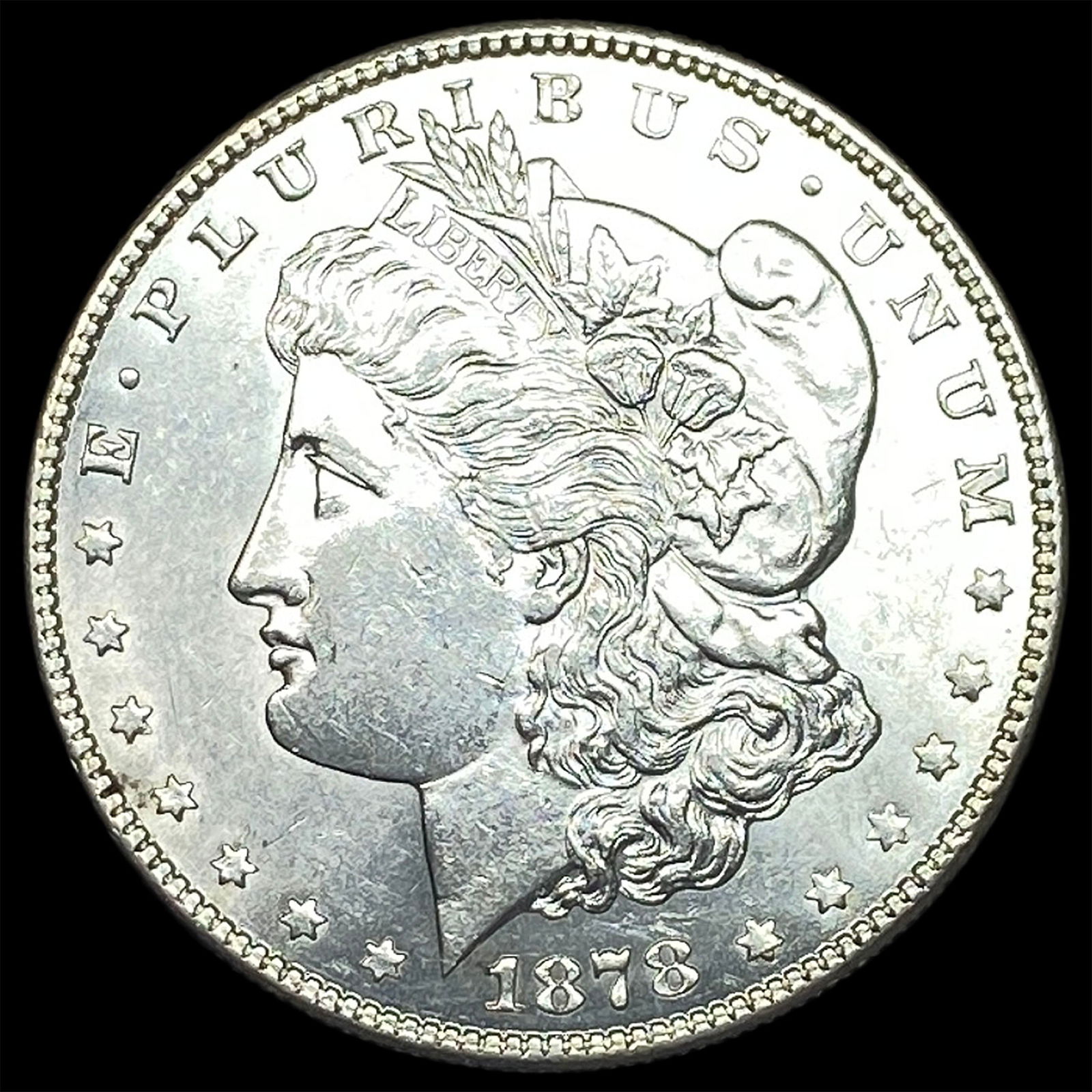 1878-S Silver Morgan Dollar UNCIRCULATED: 1878-S Silver Morgan Dollar UNCIRCULATED