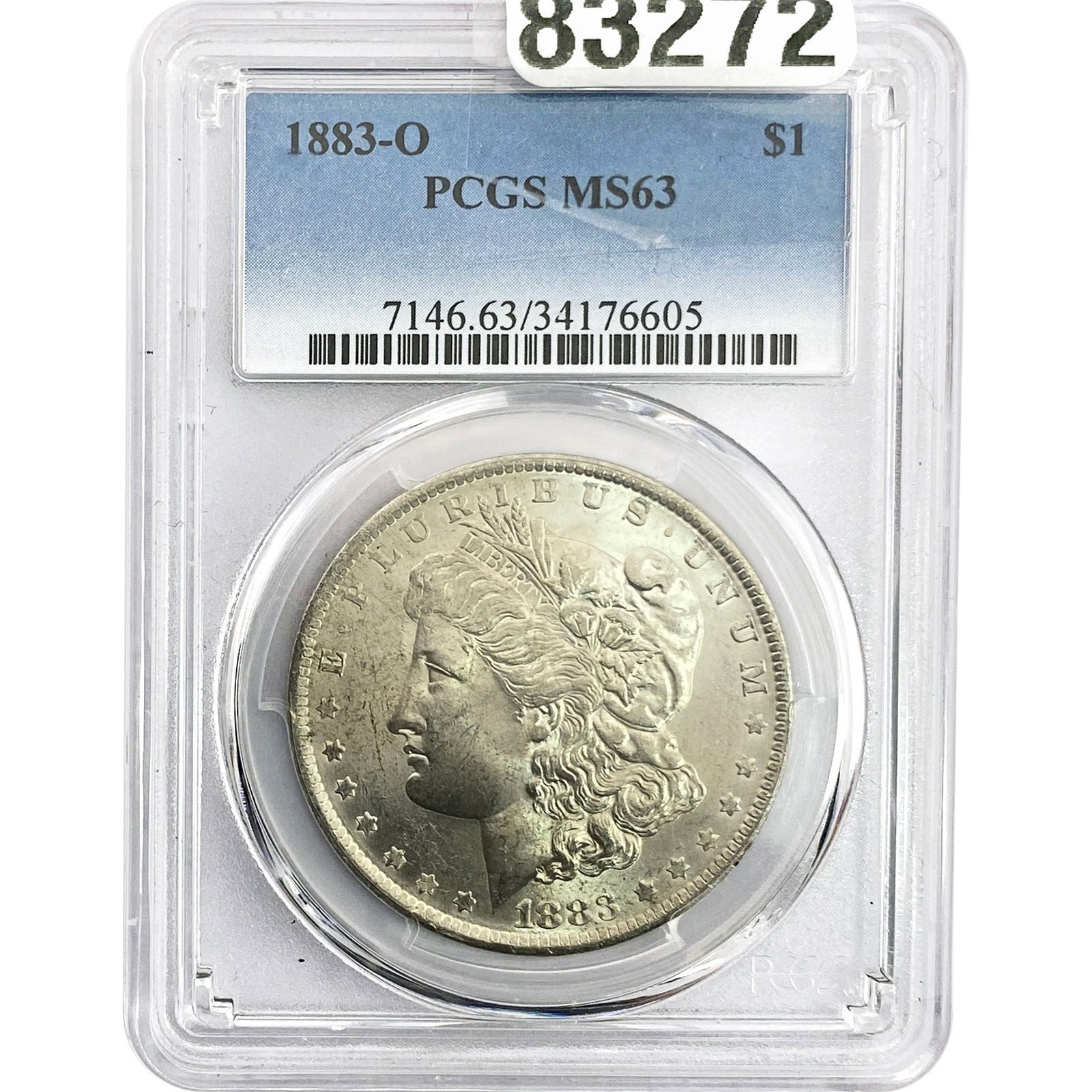 1883-O Morgan Silver Dollar PCGS MS63 (1 of 2)