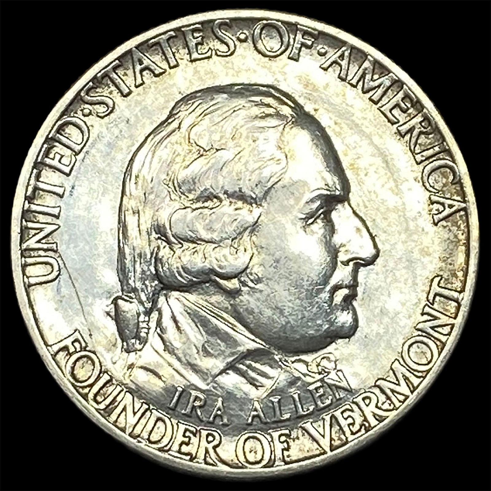 1927 Silver Battle of Bennington Half Dollar UNCIRCULATED: 1927 Silver Battle of Bennington Half Dollar UNCIRCULATED