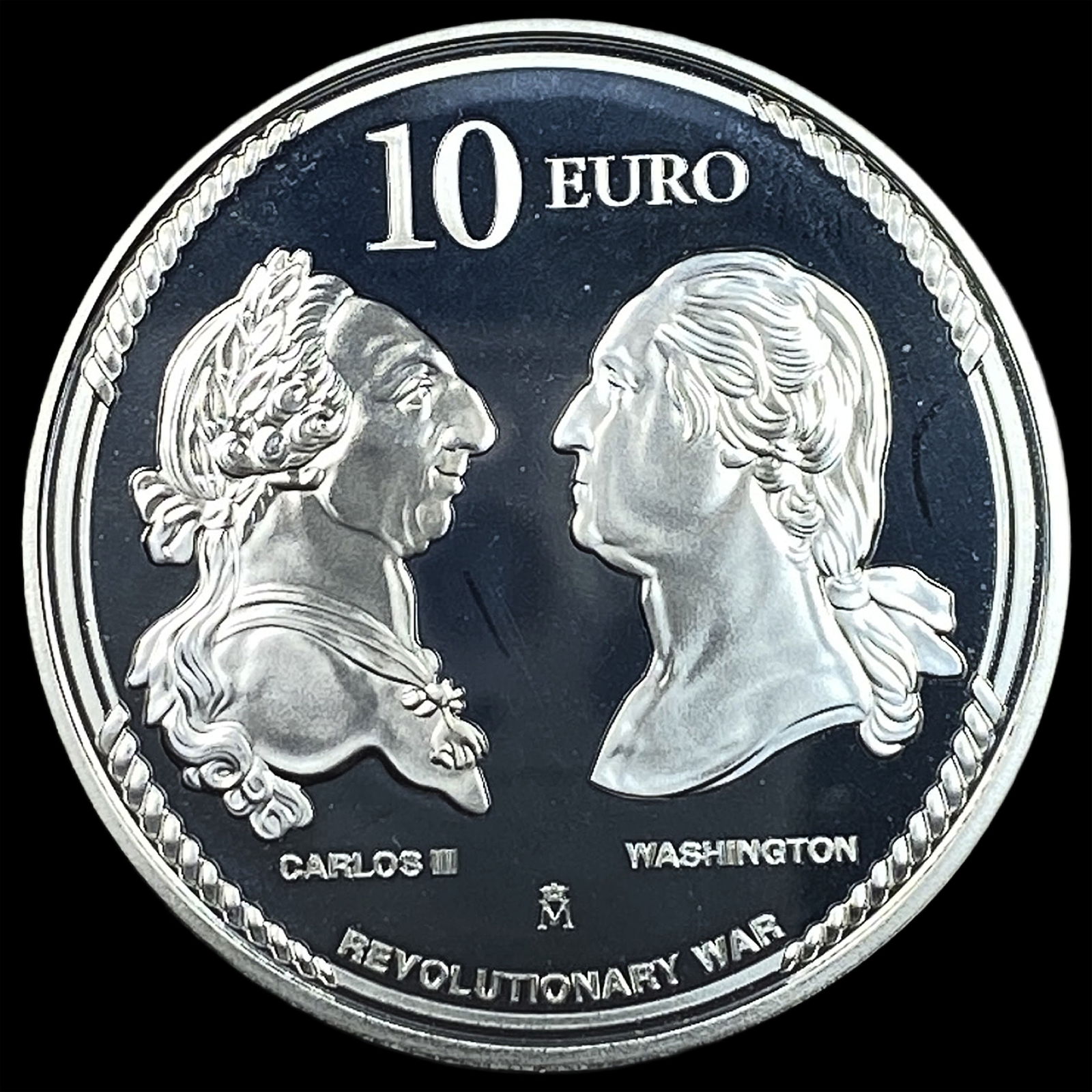 2023 Silver 10 Euro Spain Revolutionary War CHOICE PROOF: 2023 Silver 10 Euro Spain Revolutionary War CHOICE PROOF