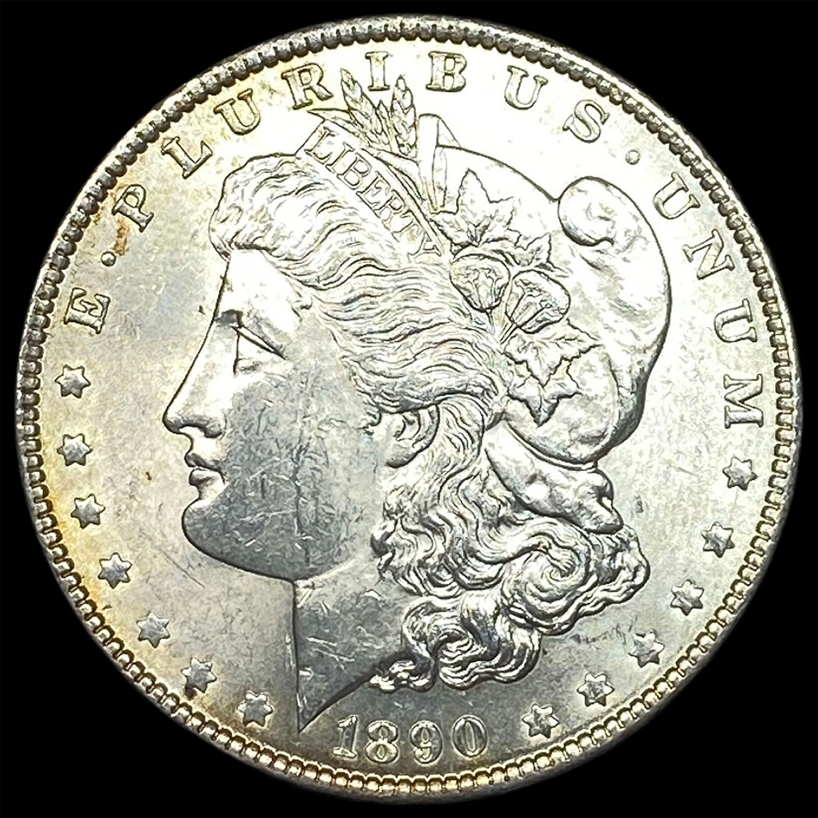 1890-S Silver Morgan Dollar UNCIRCULATED: 1890-S Silver Morgan Dollar UNCIRCULATED