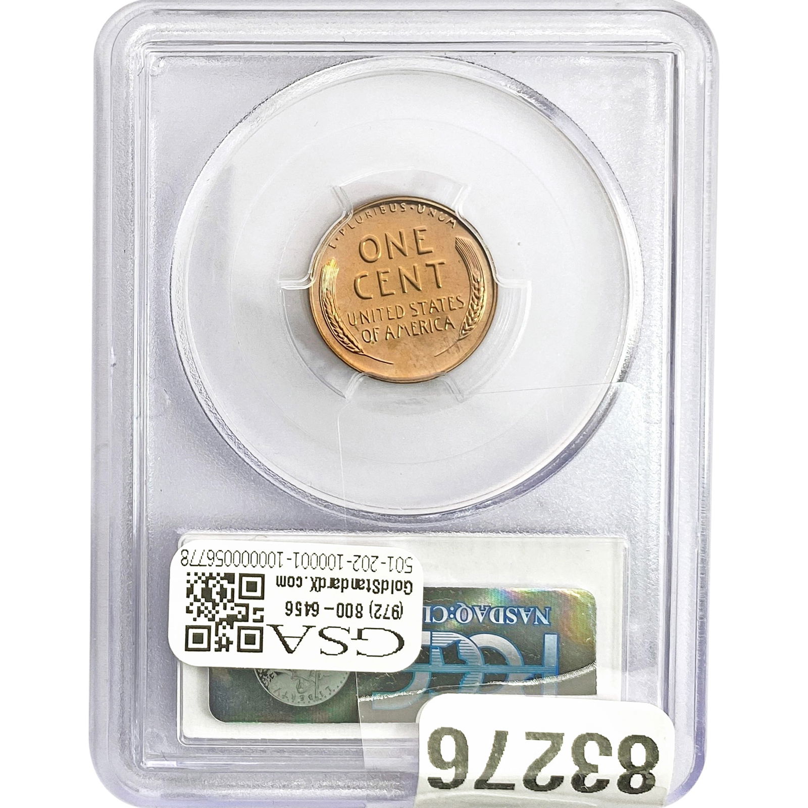 1952 Wheat Cent PCGS PR66 RD - 2